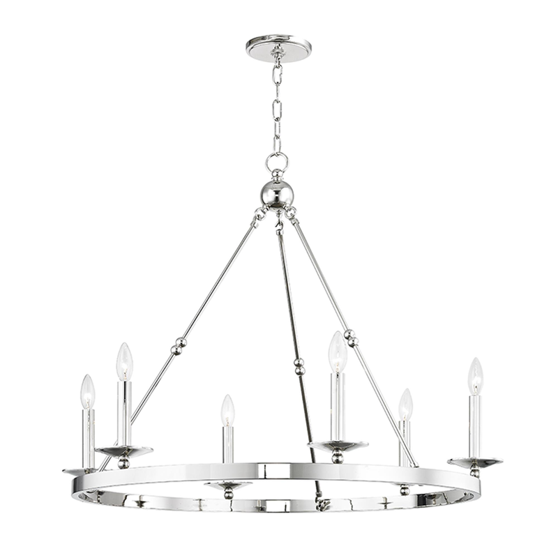 Allendale 36 Inch Chandelier by Hudson Valley Lighting