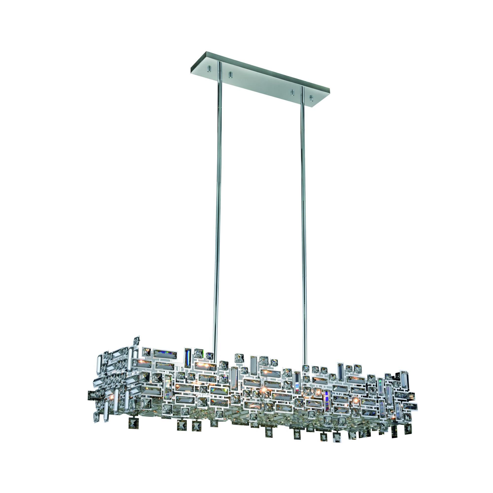 Shown in Chrome finish and Royal Cut Clear crystal 