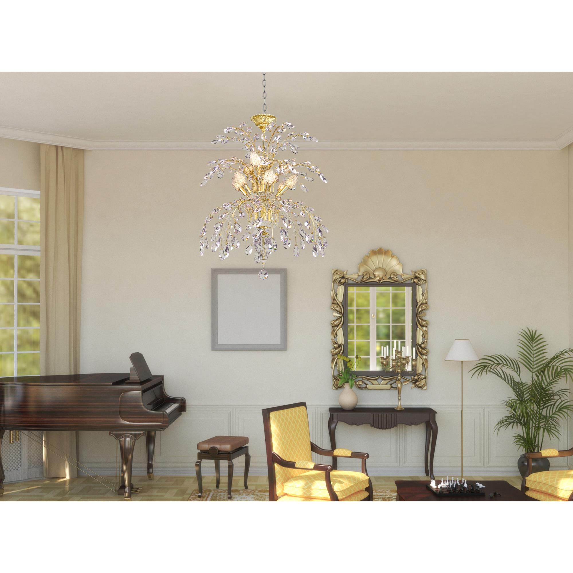 Wallington 24 Inch 9 Light Chandelier by Dale Tiffany