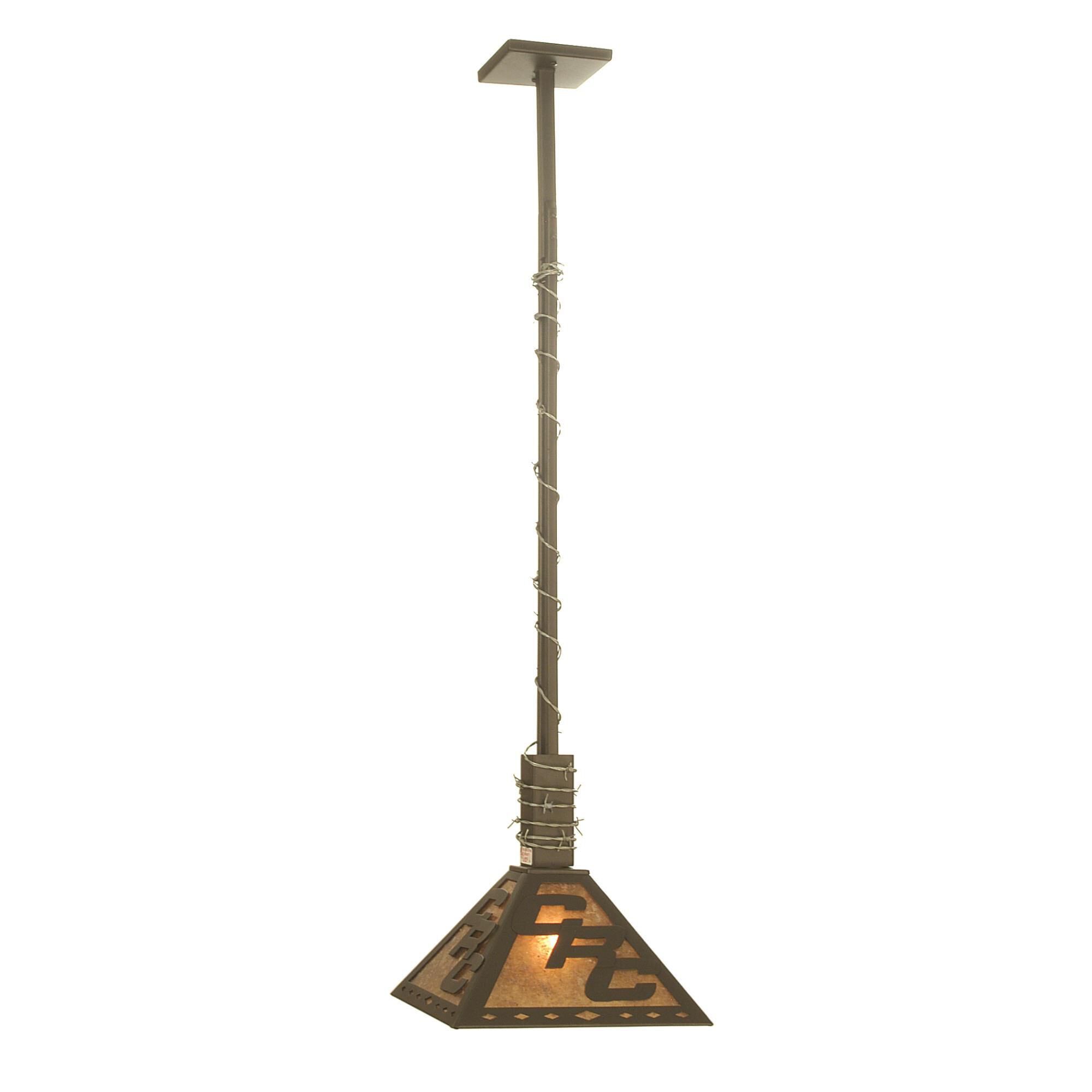 Personalized Chimney Rock 16 Inch Large Pendant by Meyda Lighting