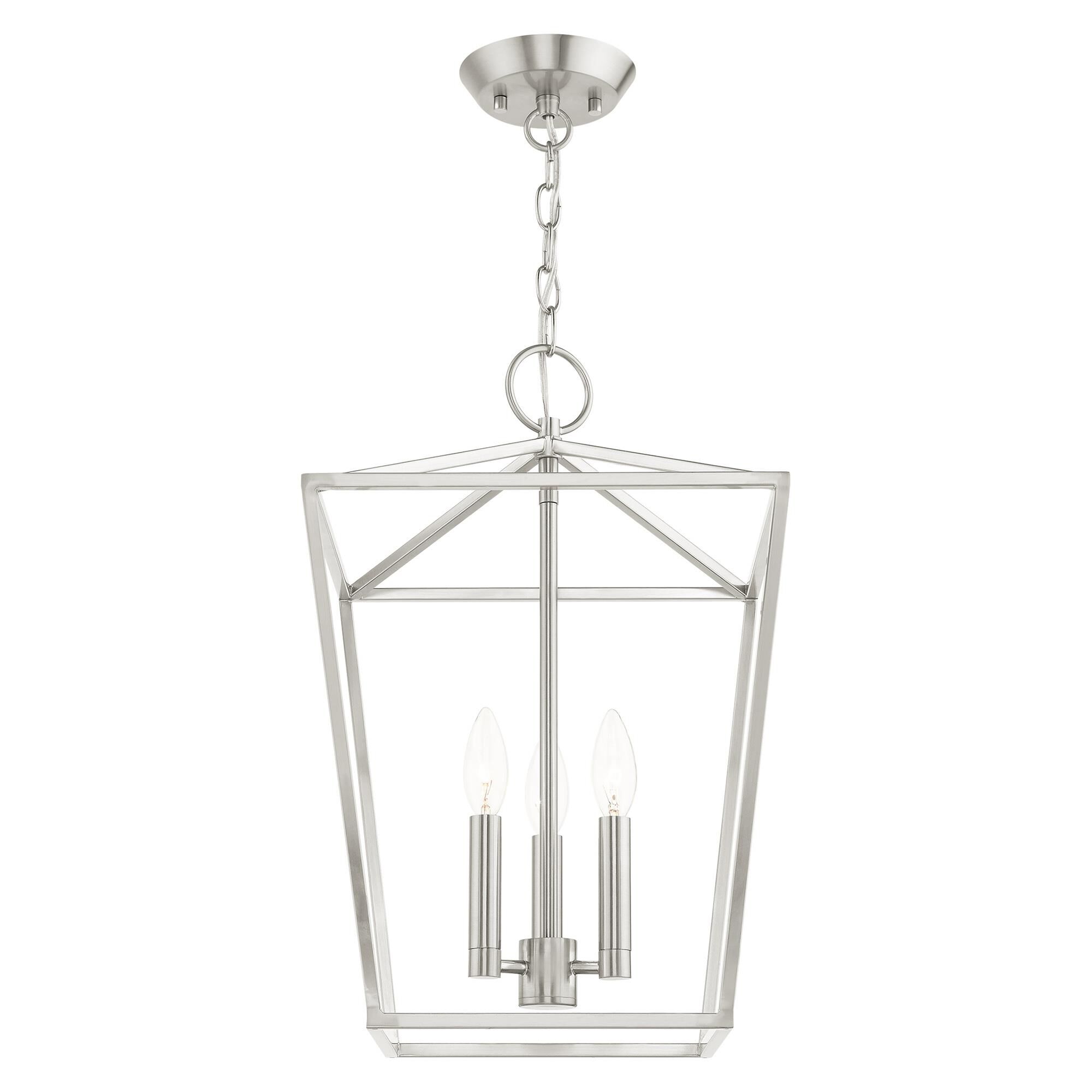 Devone 12 Inch Cage Pendant by Livex Lighting