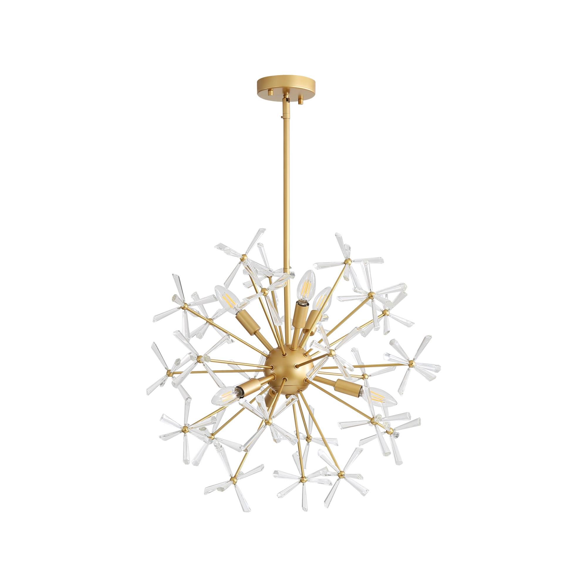 Dandelion 24 Inch Large Pendant by Golden Lighting