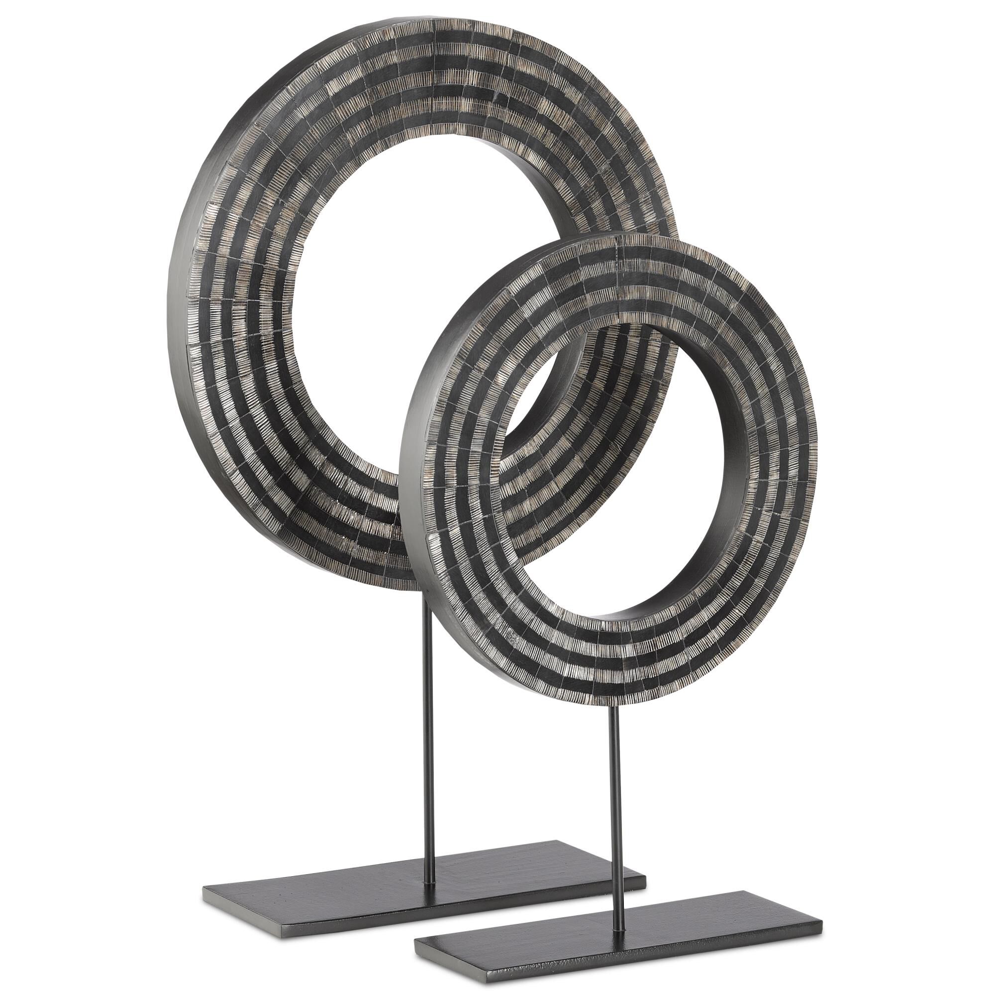 Chava Small Disc Figurine by Currey and Company