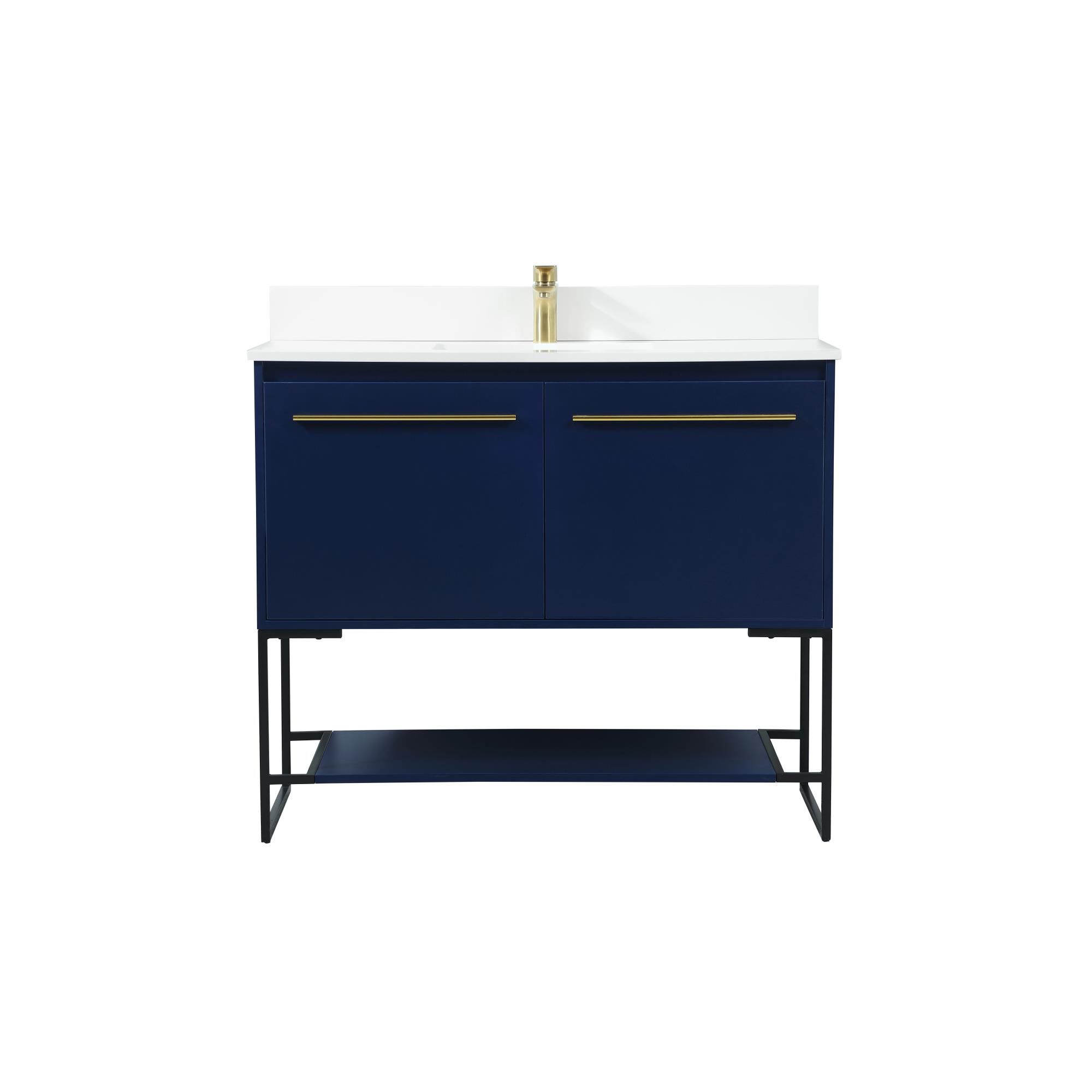 Shown in Blue finish