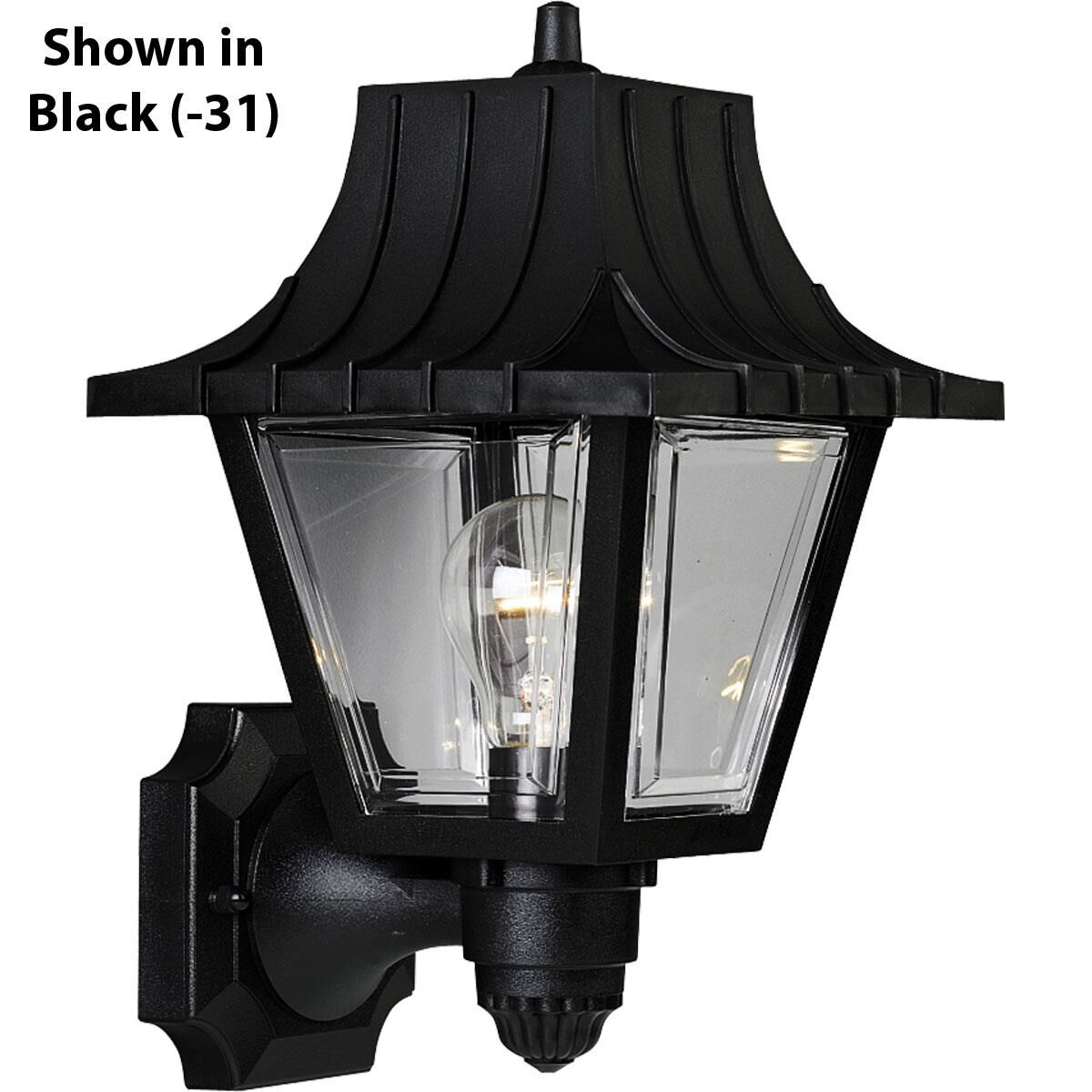 Shown in White finish and Clear Beveled glass 