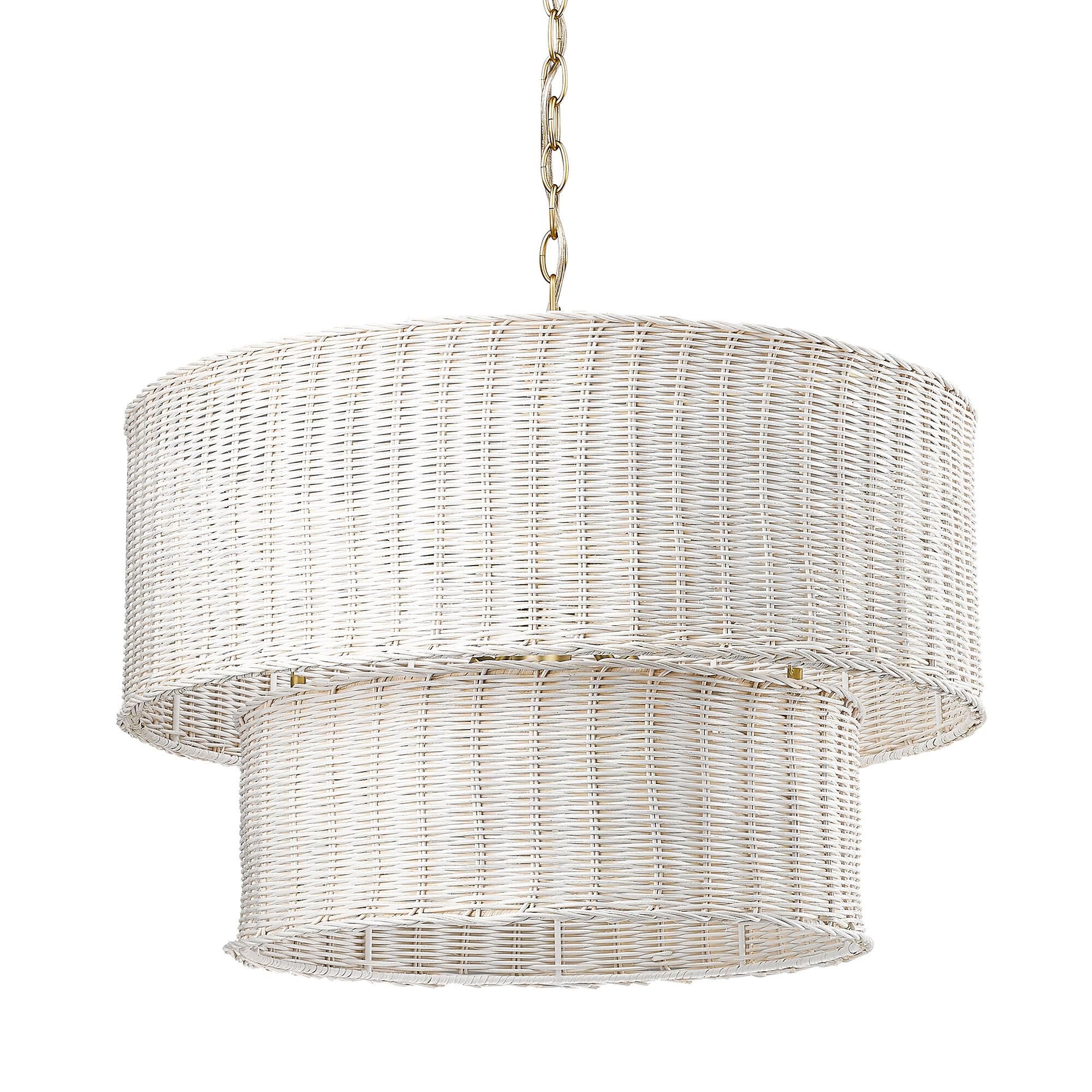 Erma 17 Inch Chandelier by Golden Lighting