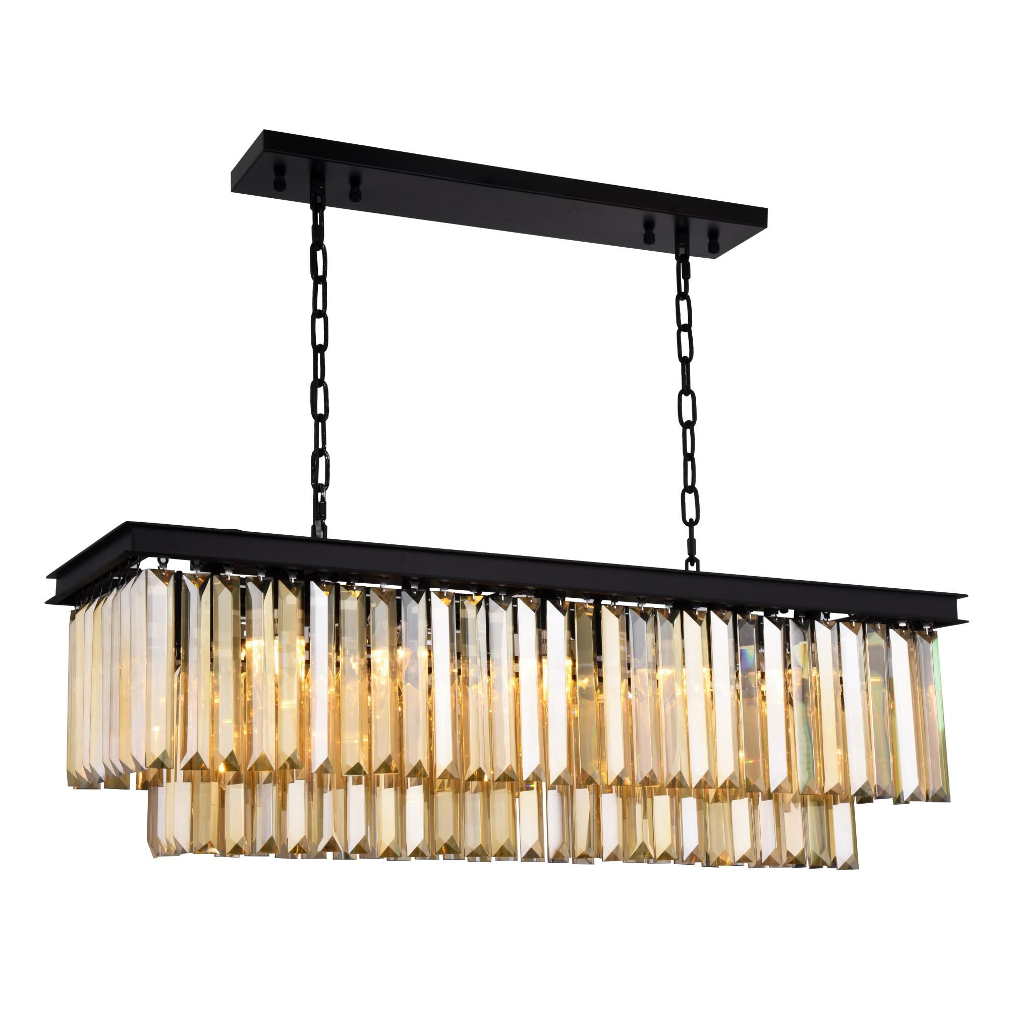 Urban Classic Sydney 40 Inch 12 Light Mini Chandelier by Elegant Lighting