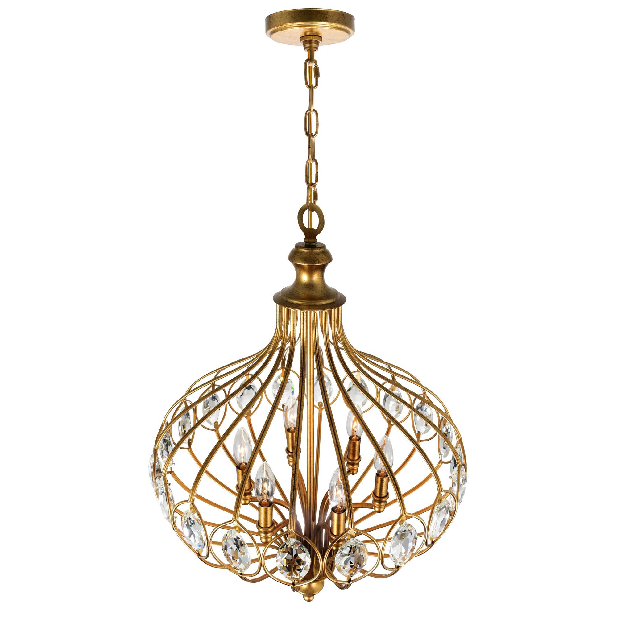 Altair 19 Inch Large Pendant by CWI Lighting