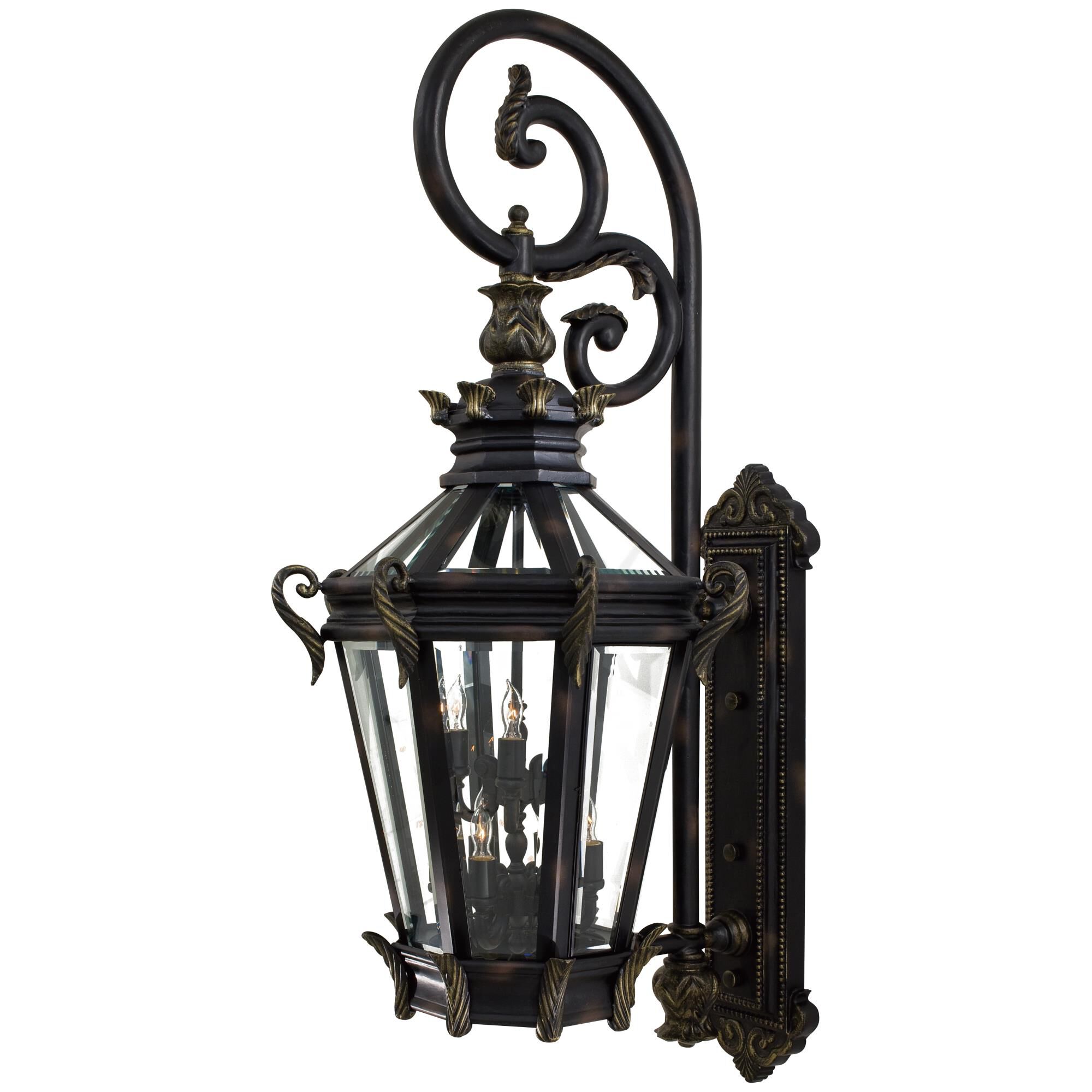Stratford Hall 63 Inch Tall 9 Light Outdoor Wall Light by Minka Lavery