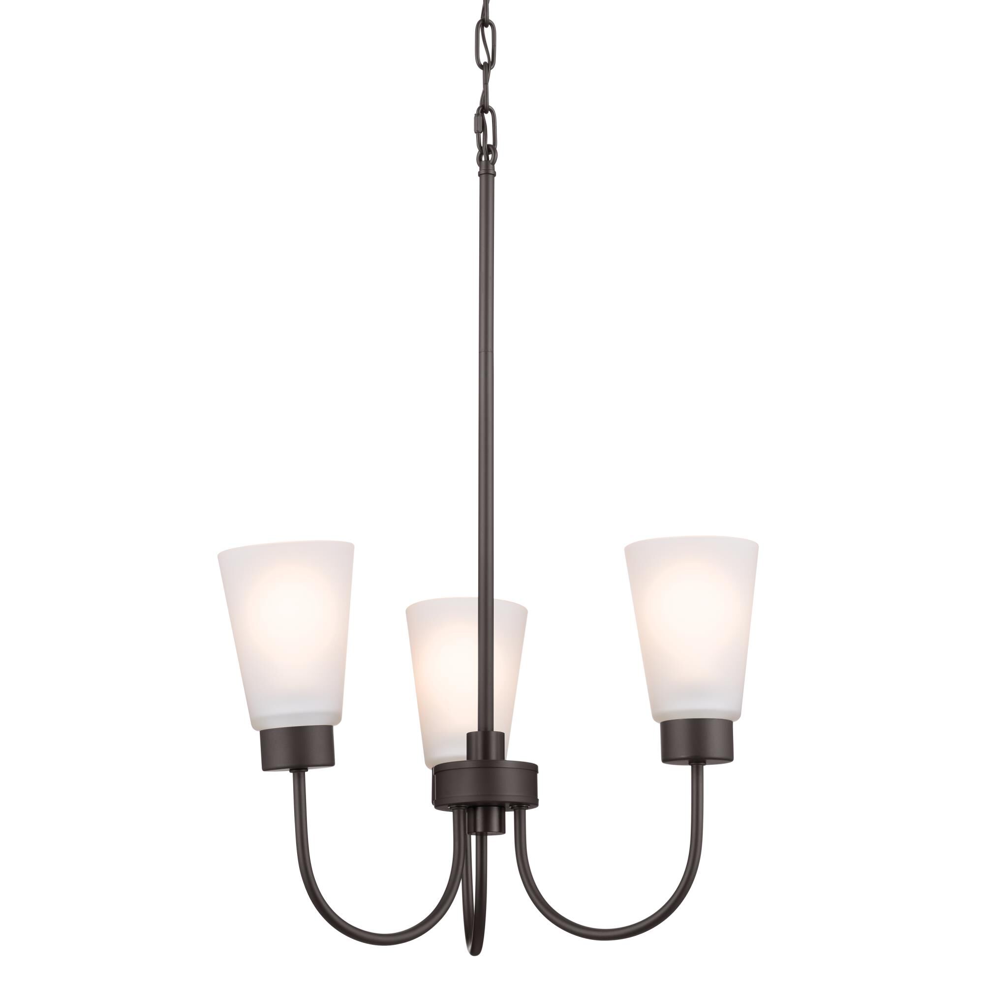 Erma 18 Inch 3 Light Mini Chandelier by Kichler Lighting