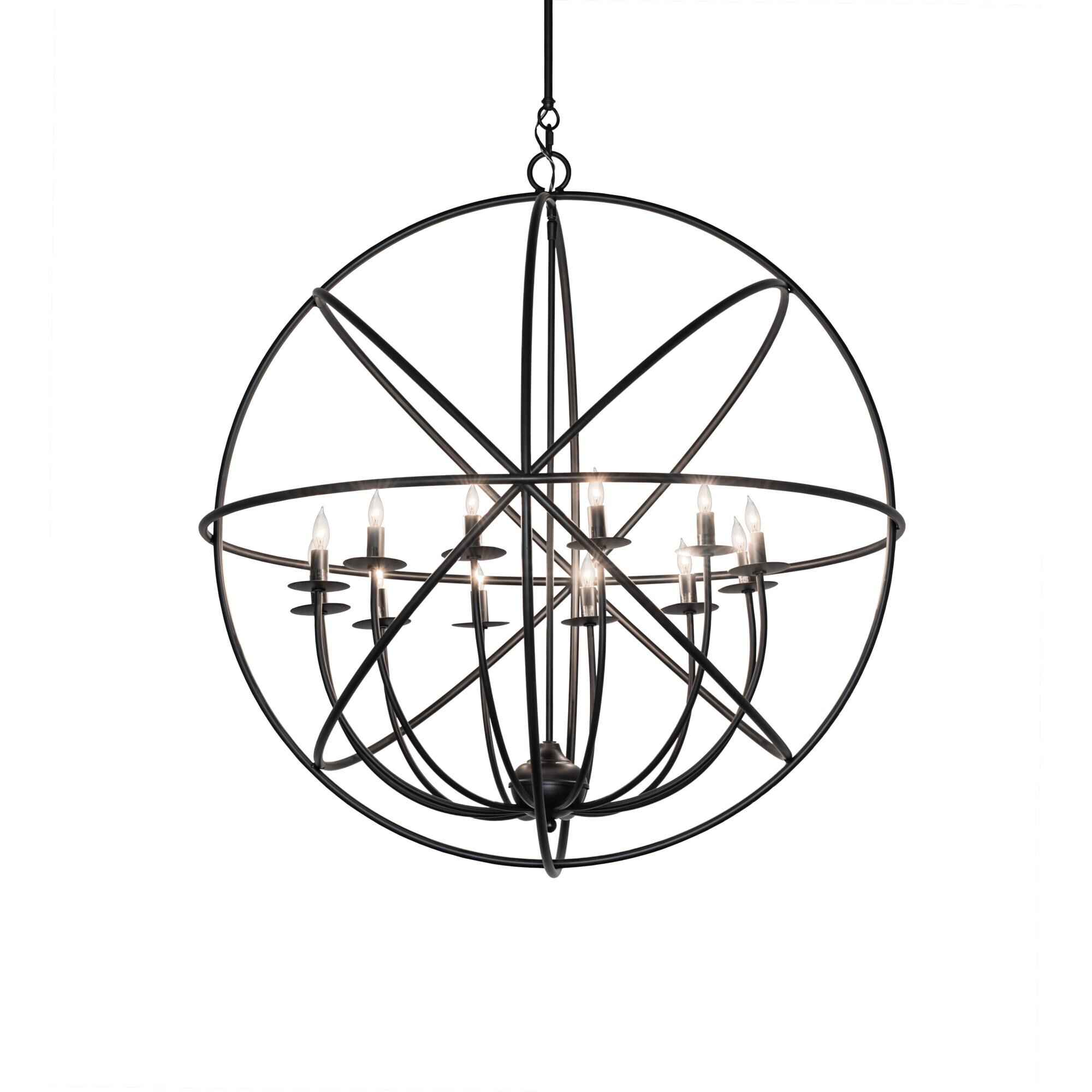 Atom Enerjisi 36 Inch 12 Light Chandelier by Meyda Lighting