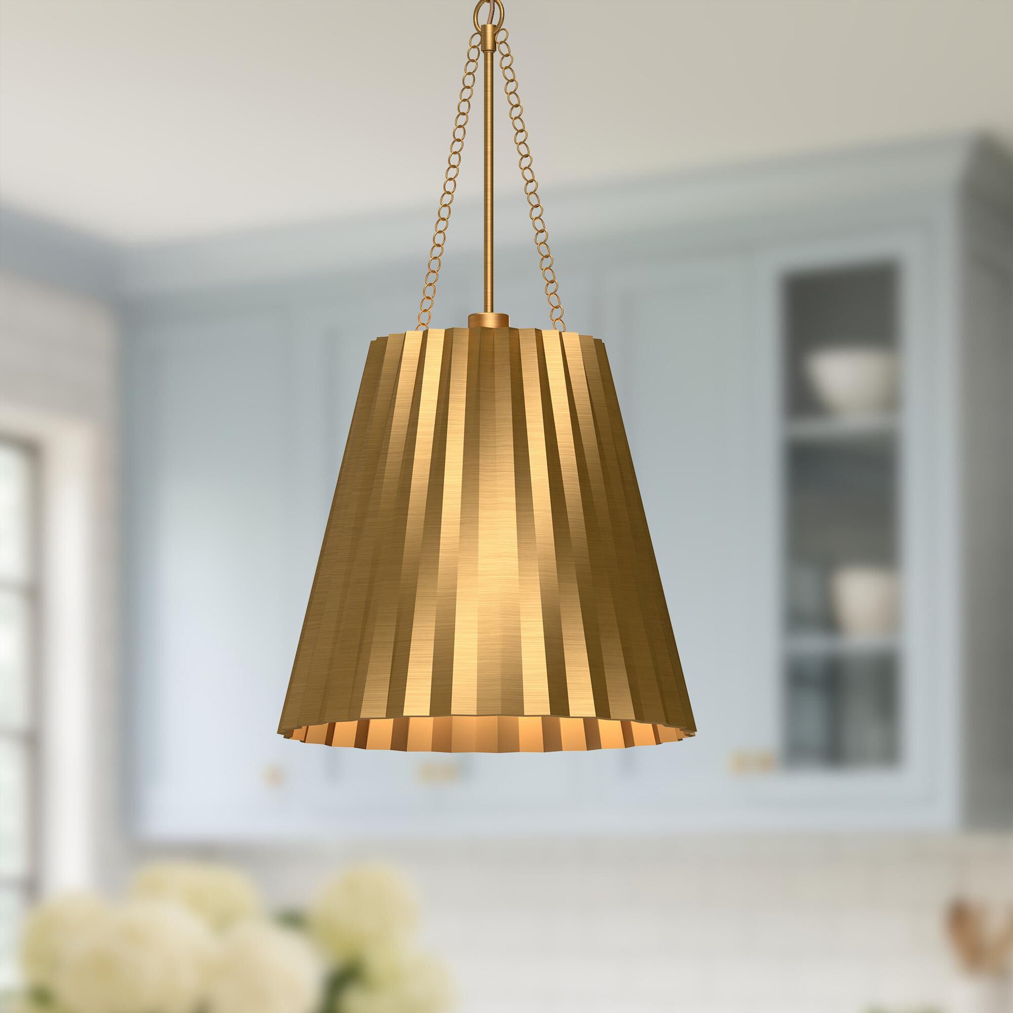 Alora Mood Plisse Large Pendant