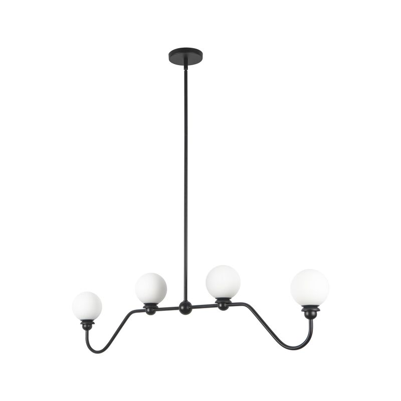 Ryan Pauly Beckett Medium Linear Chandelier by Alora Mood