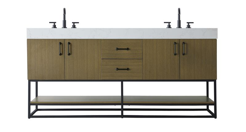 Caroline 72 Inch Bath Vanity by Elegant Dcor
