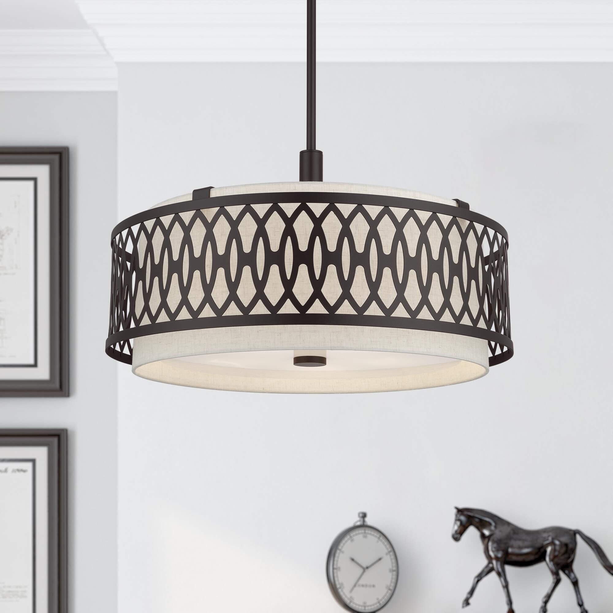 Vistaview 24 Inch Chandelier by Livex Lighting