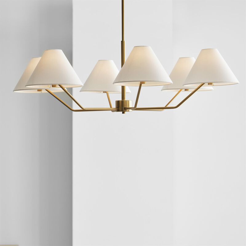 Drew & Jonathan Burke Large Chandelier by Visual Comfort Studio