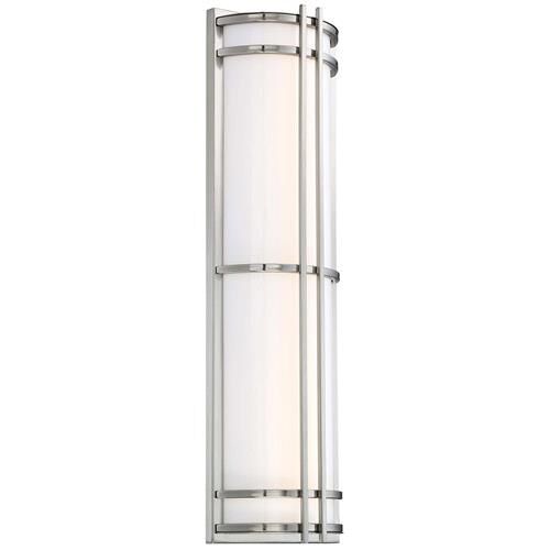 Skyscraper 27 Inch Tall 4 Light LED Outdoor Wall Light by Modern Forms