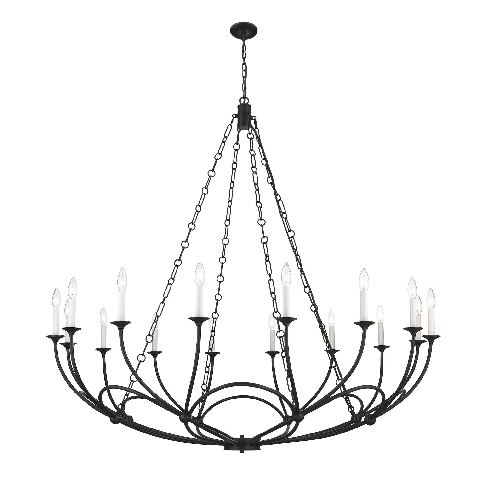 Arabella 55 Inch 16 Light Chandelier by Z-Lite
