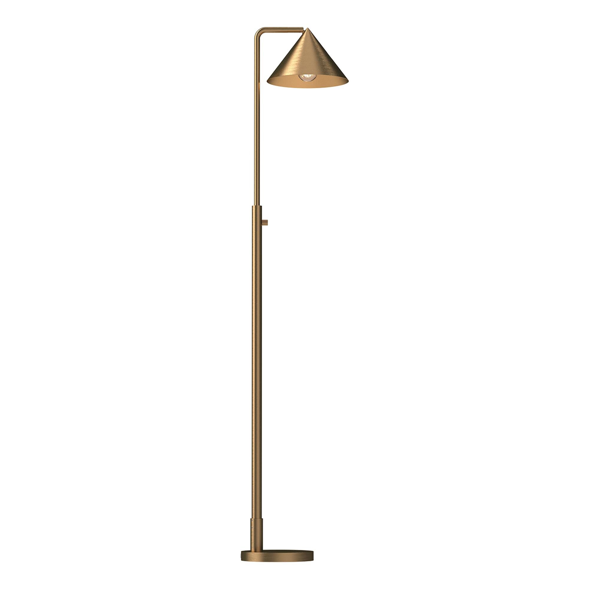Shown in Brushed Gold finish