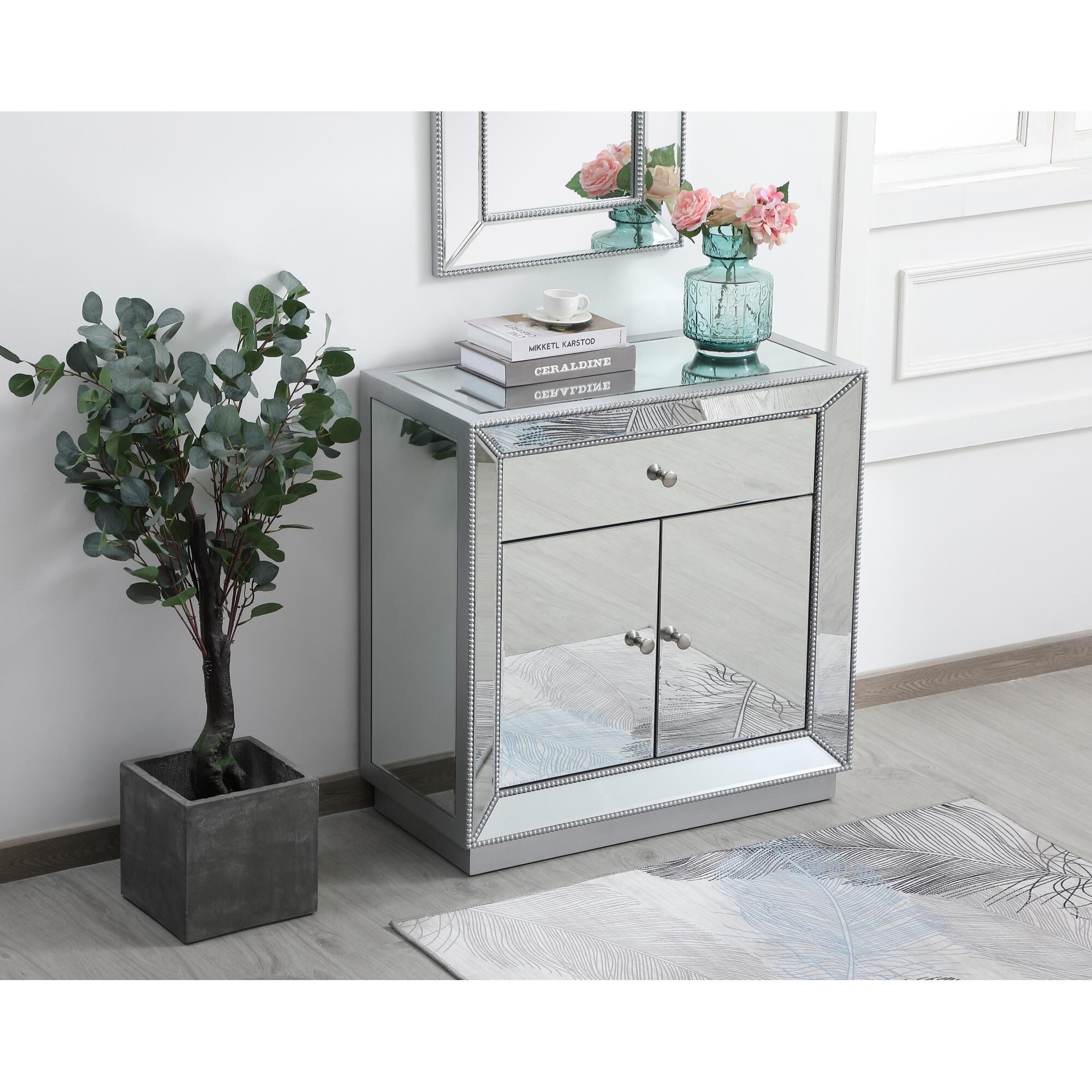 Shown in Antique Silver finish