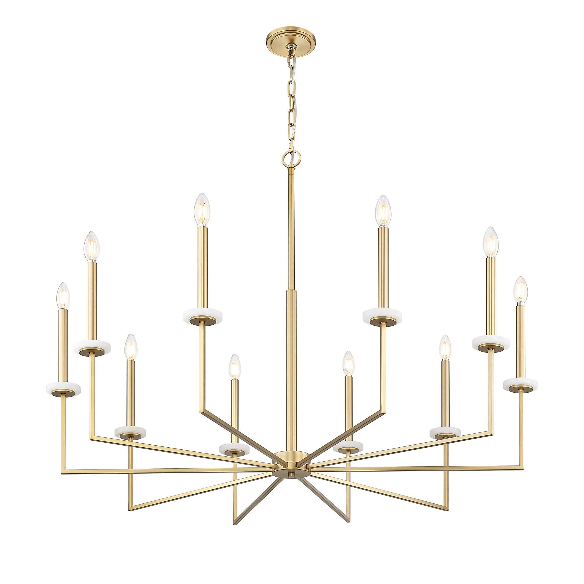 Gaultier 45 Inch Chandelier by Z-lite