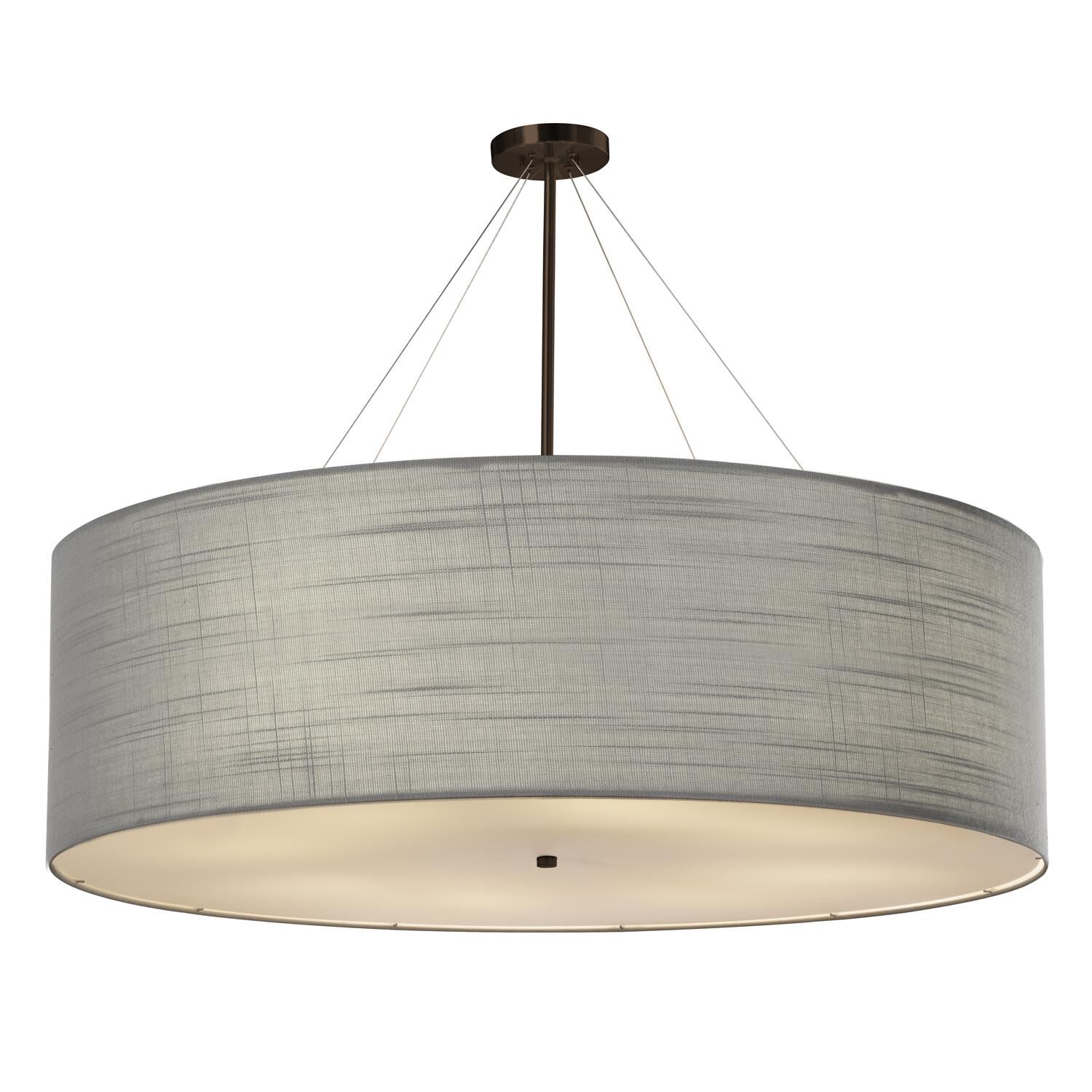 Classic 48 Inch Drum Pendant by Justice Design Group