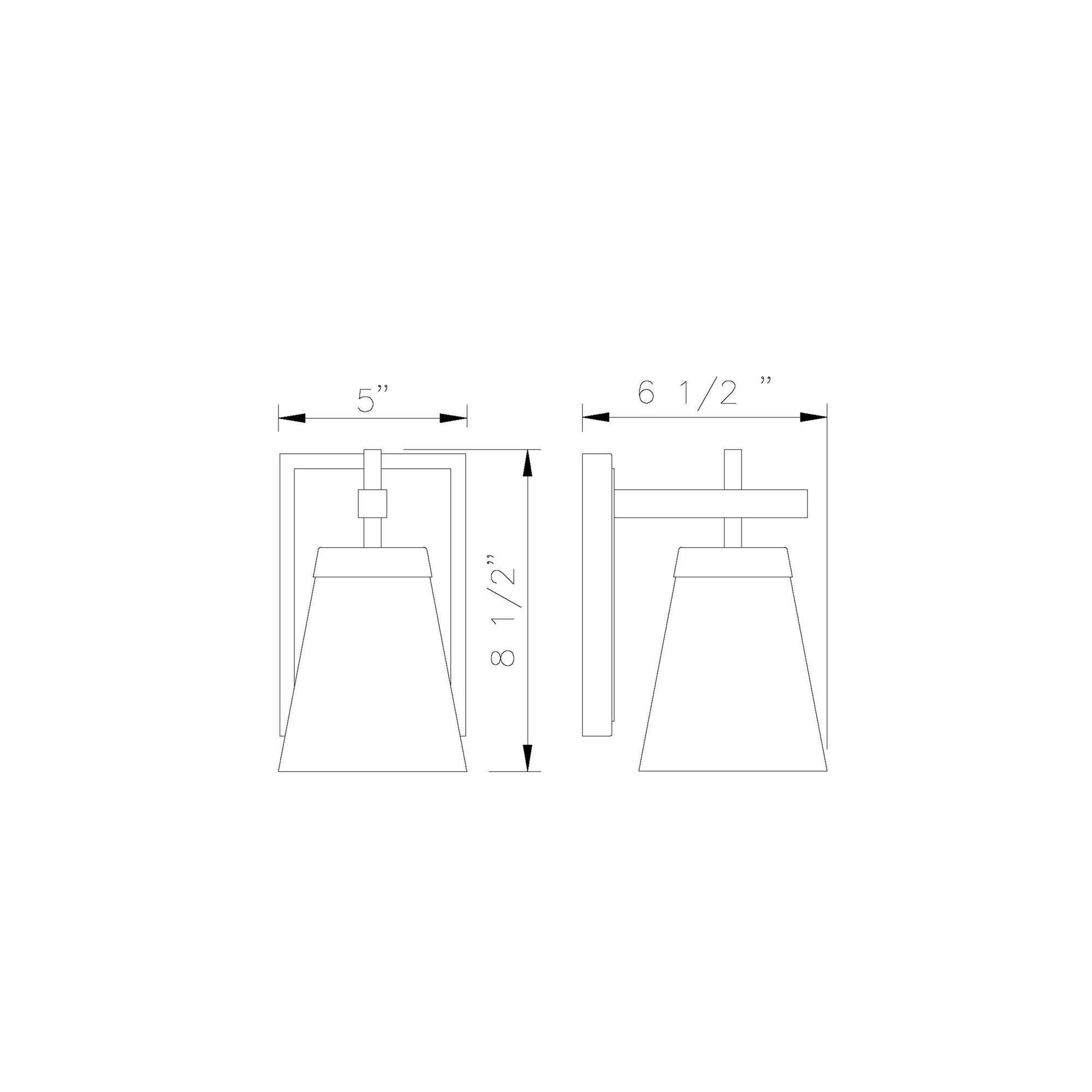 Z-Lite Lauren 8 Inch Wall Sconce