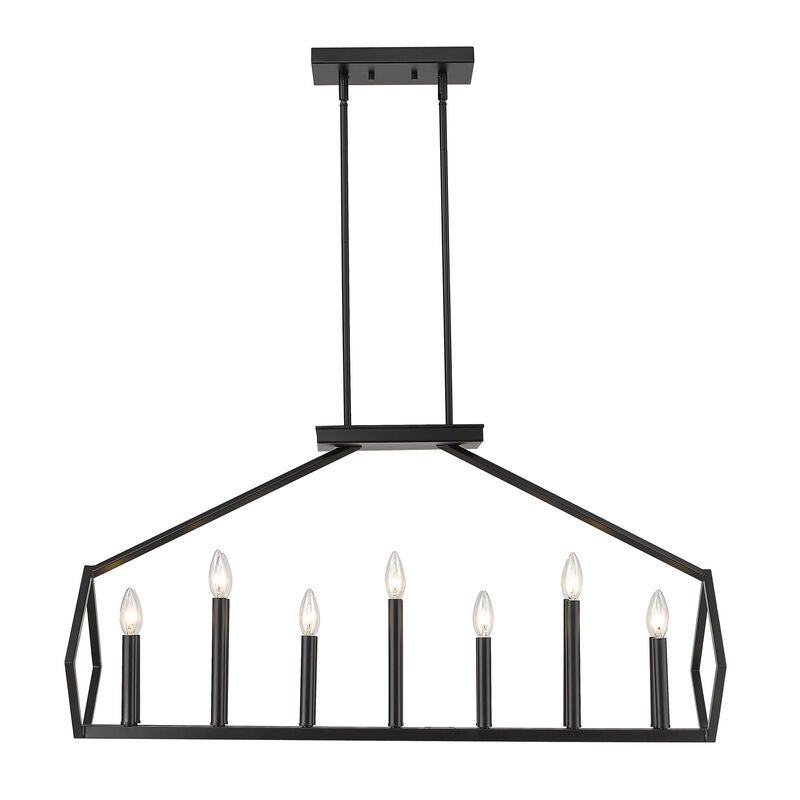 Luca 40 Inch 14 Light Linear Suspension Light by Acclaim Lighting
