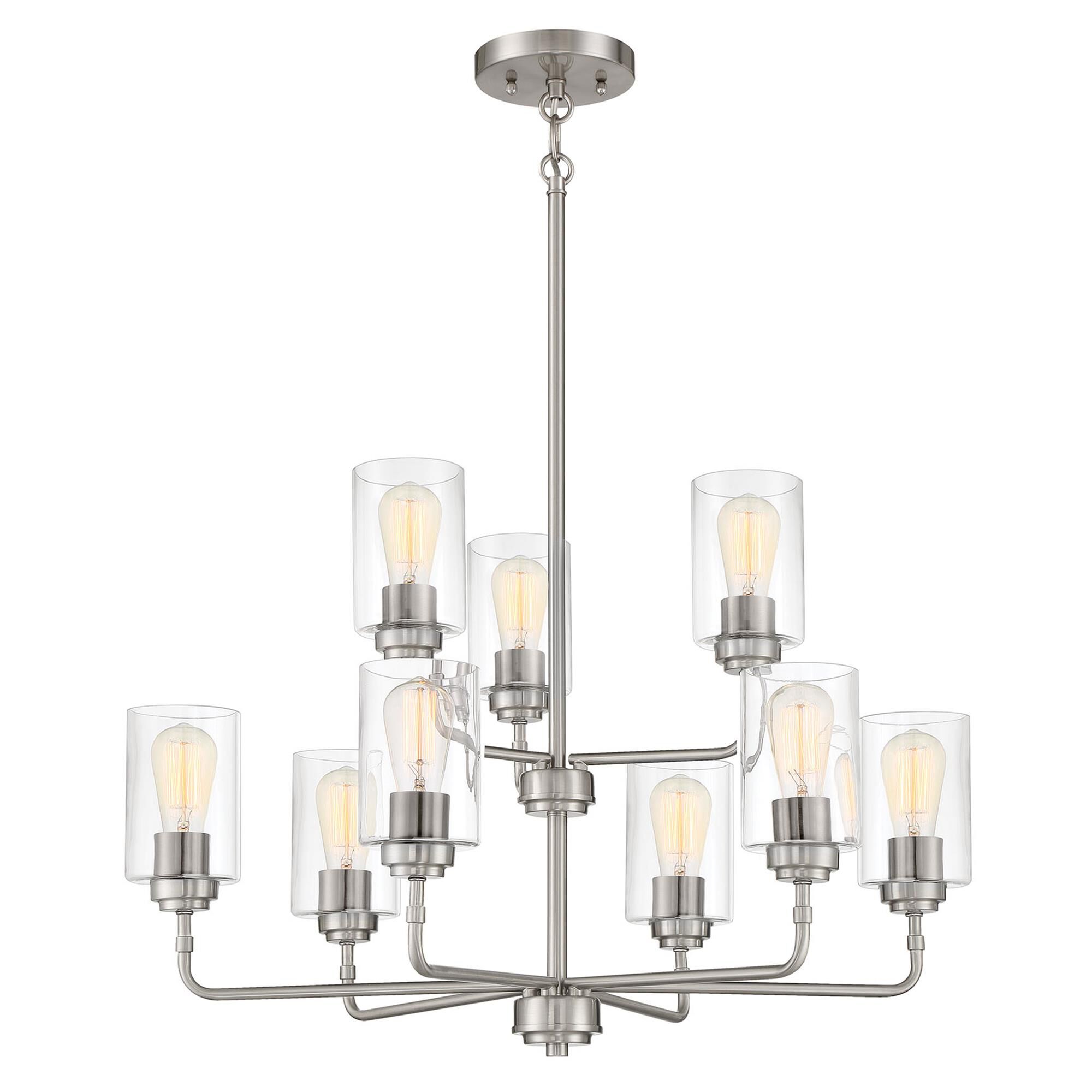 Stowe 30 Inch 9 Light Chandelier by Craftmade