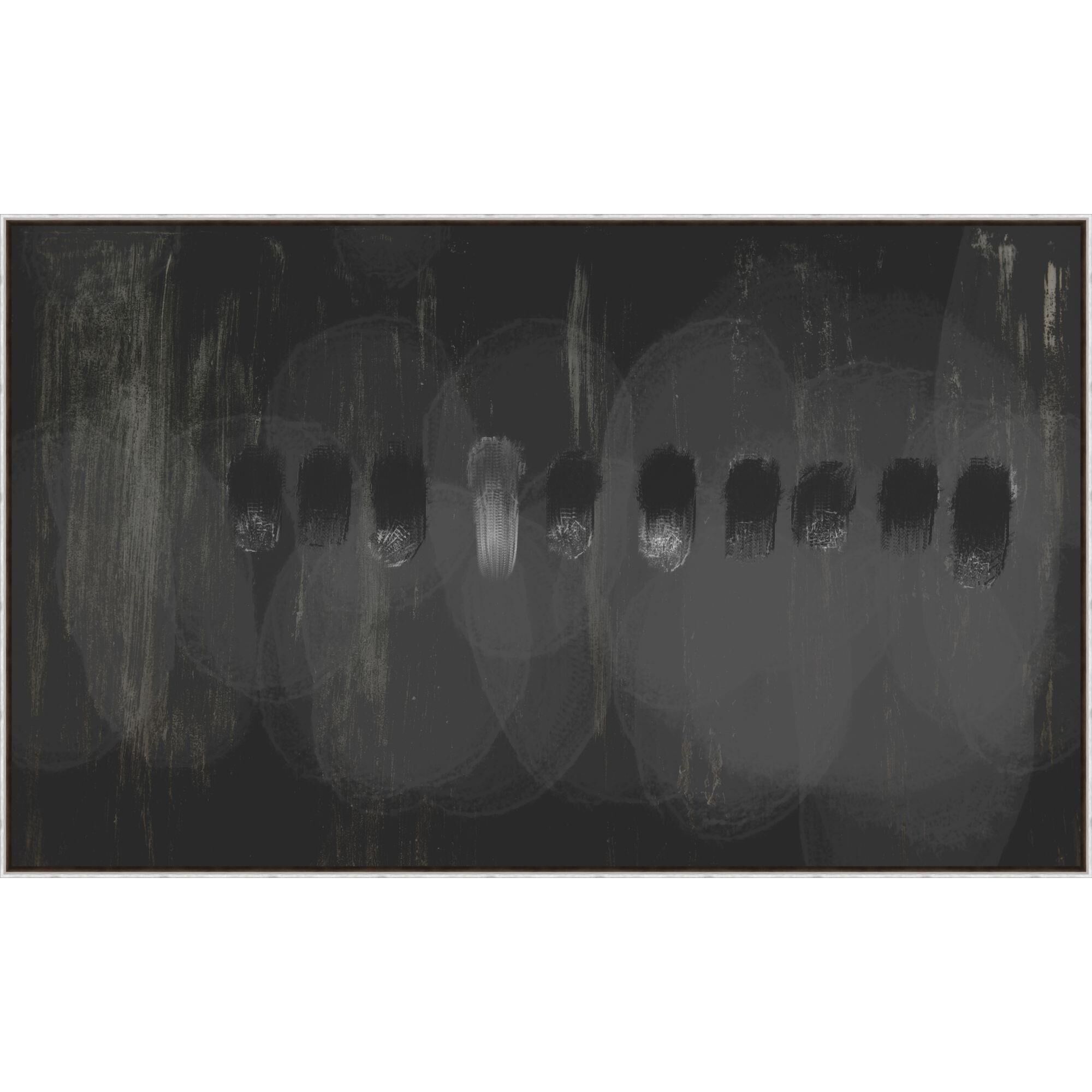 Studio L57 Affinity Channelled Bedrock Black Print by LEVEL57