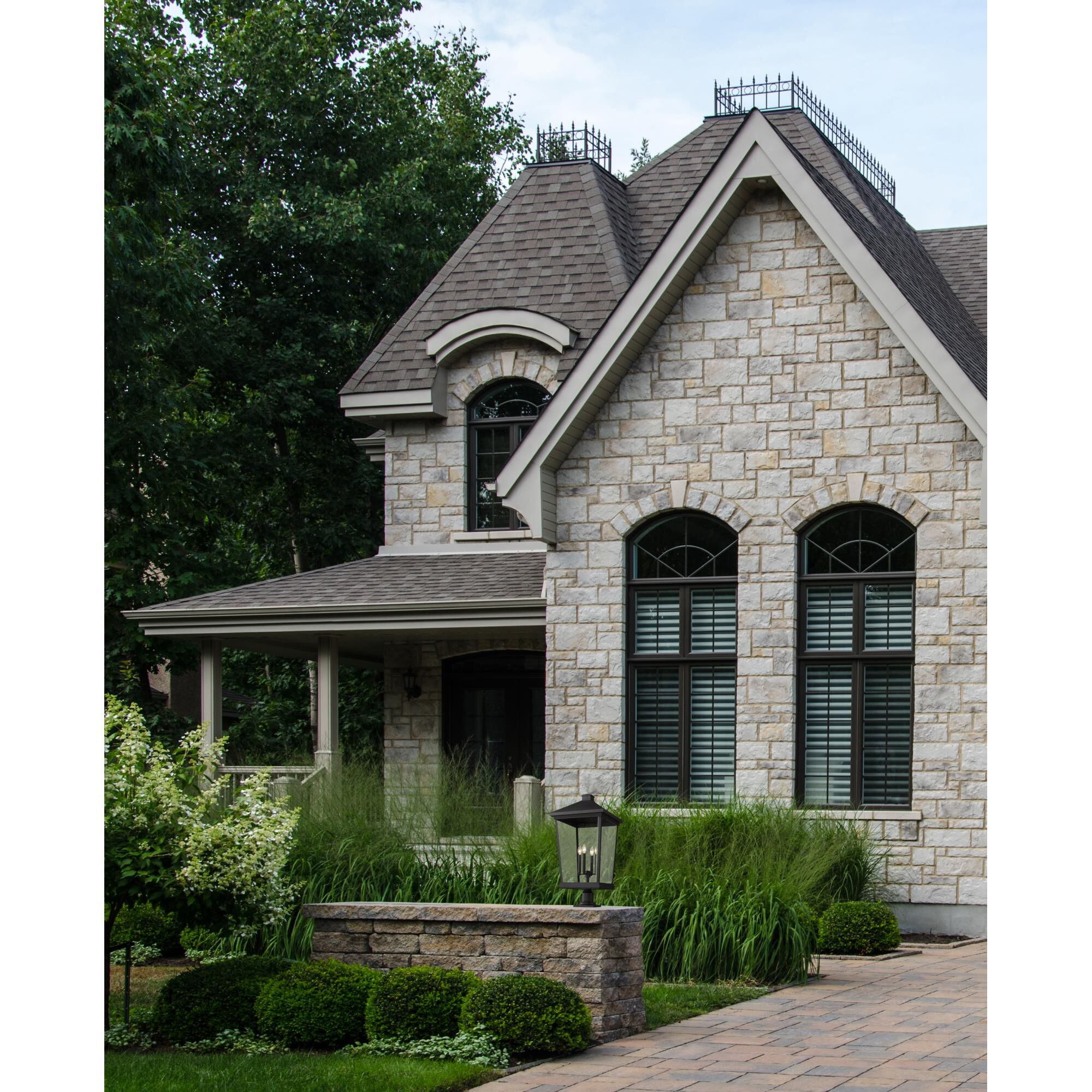 Beacon 33 Inch Tall 4 Light Outdoor Pier Lamp by Z-Lite