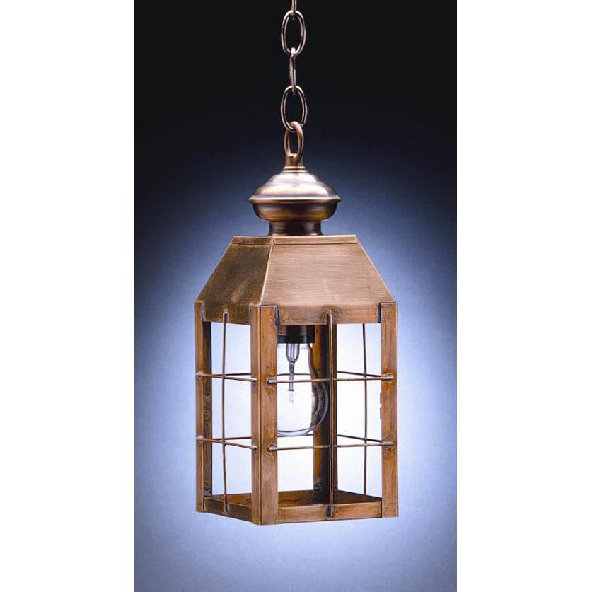 Northeast Lantern Woodcliffe 13 Inch Tall Outdoor Hanging Lantern