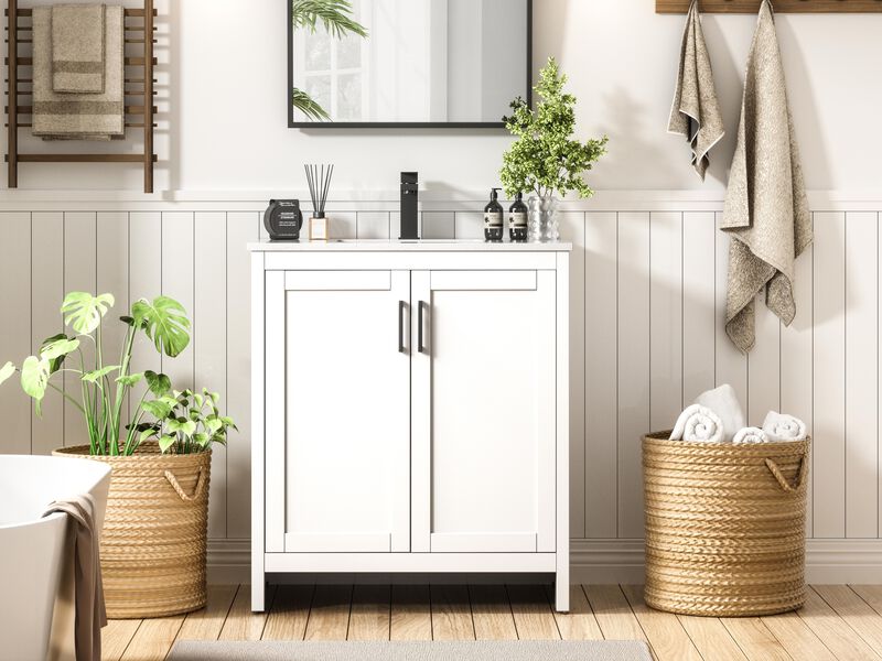 Finnley 19 Inch Bath Vanity Cabinet by Elegant Decor