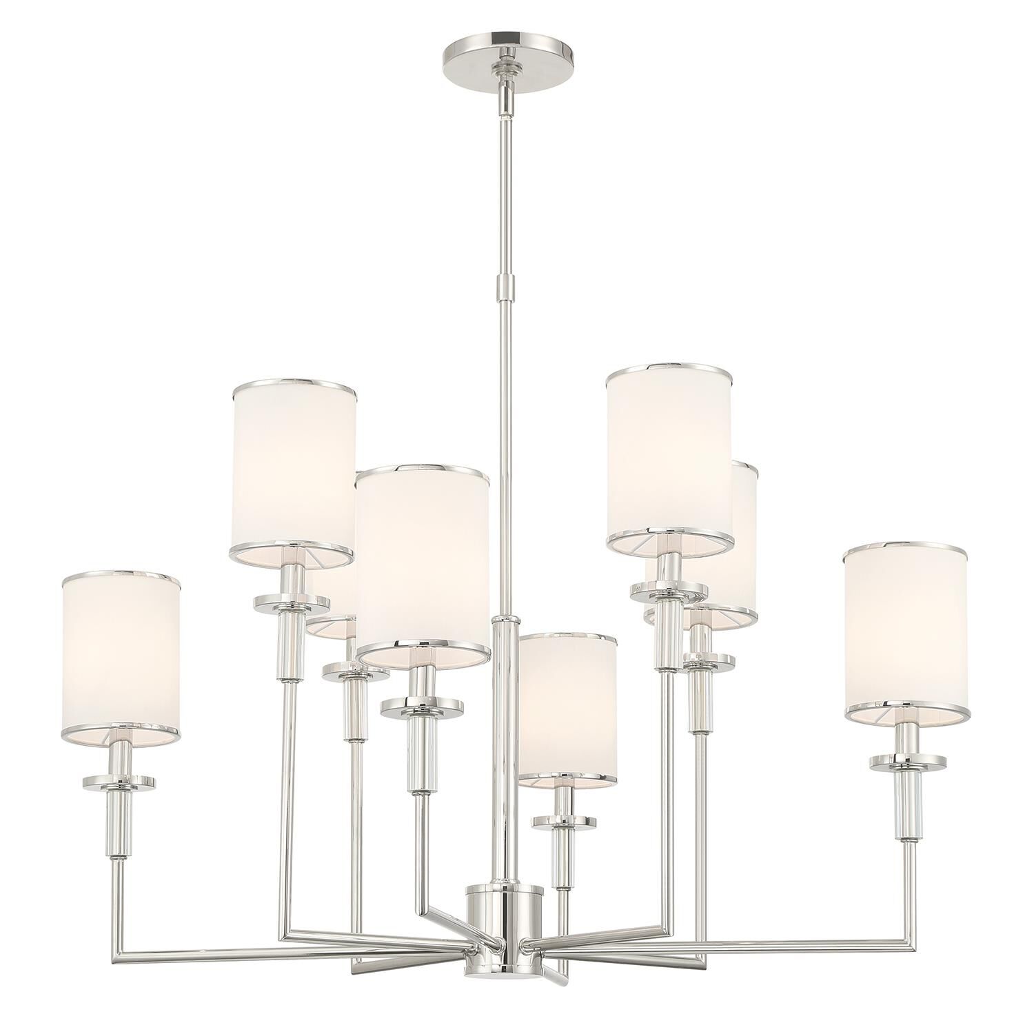 Hatfield 33 Inch Chandelier by Crystorama