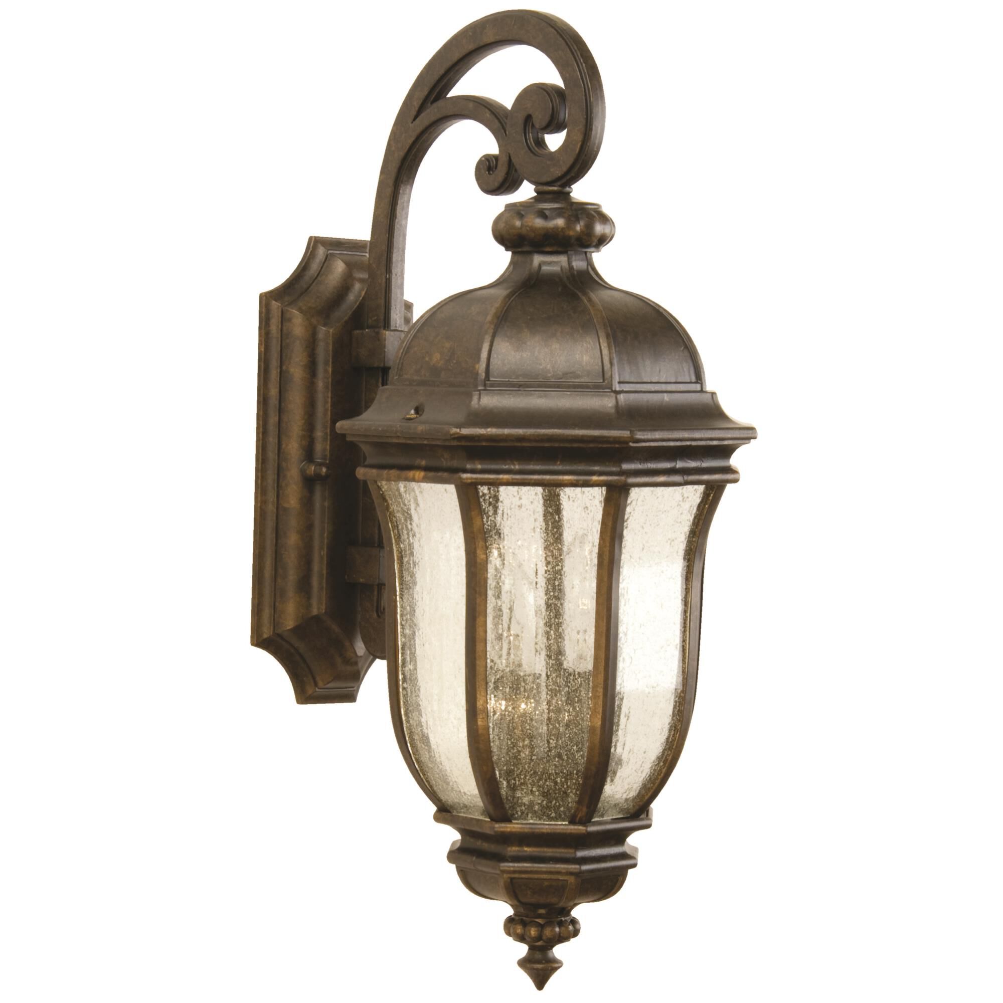 Shown in Peruvian Bronze Outdoor finish and 0.0 glass and 0.0 shade