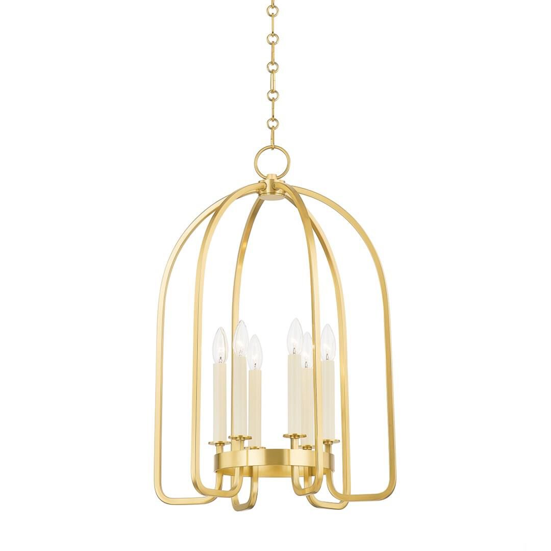 Oakville 18.25 Inch Cage Pendant by Hudson Valley Lighting