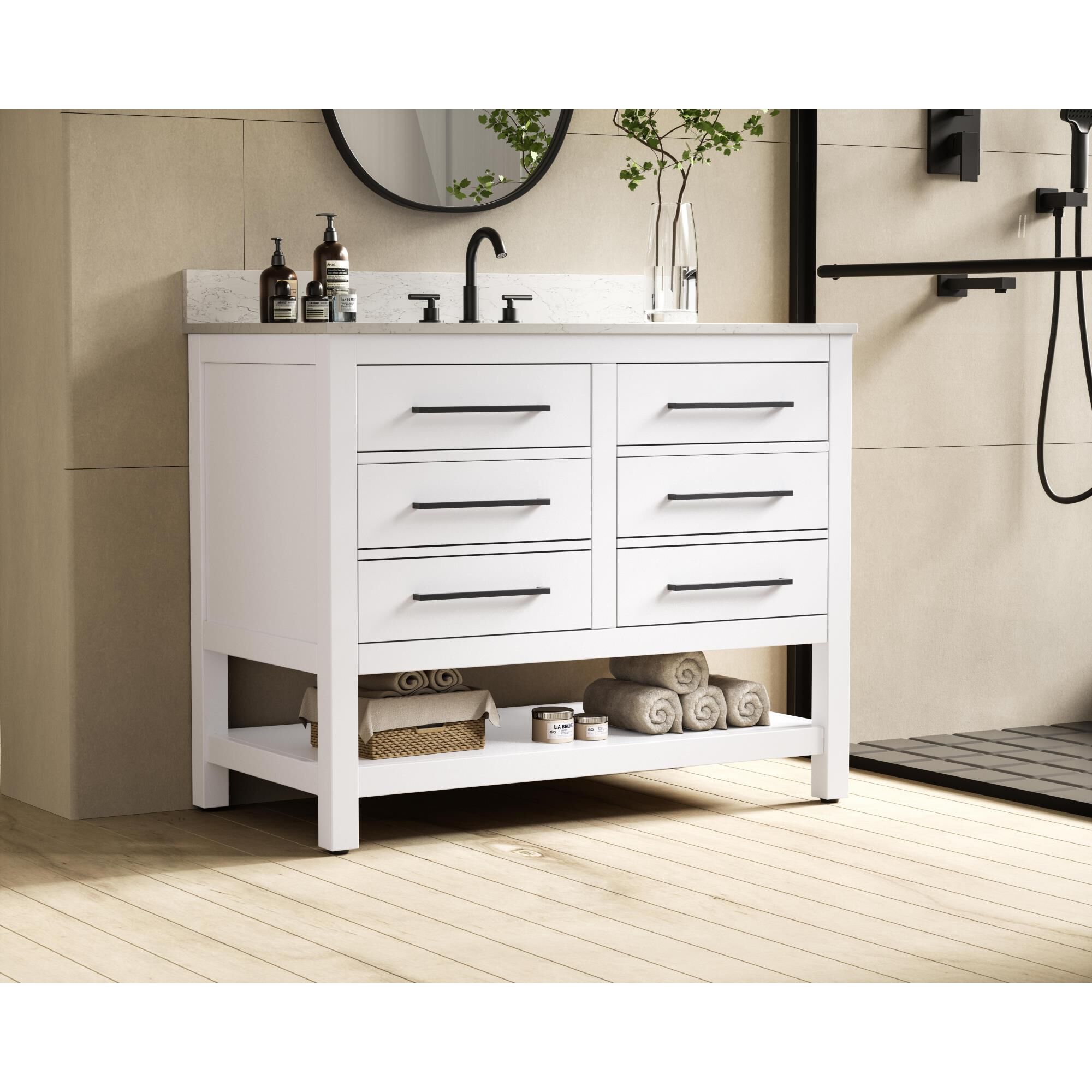 Karson 42 Inch Bath Vanity by Elegant Dcor
