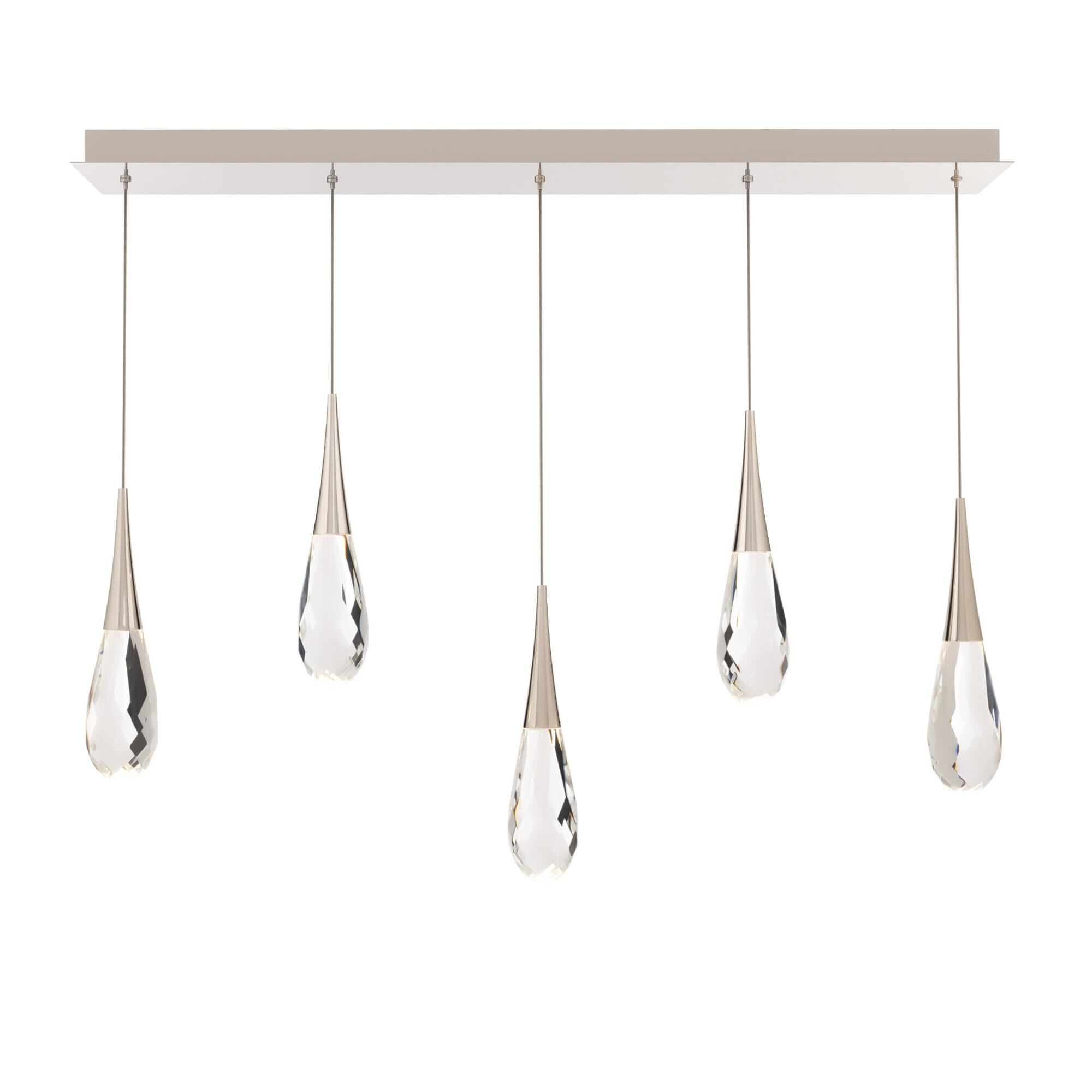 Hibiscus Linear Suspension Light by Schonbek Beyond