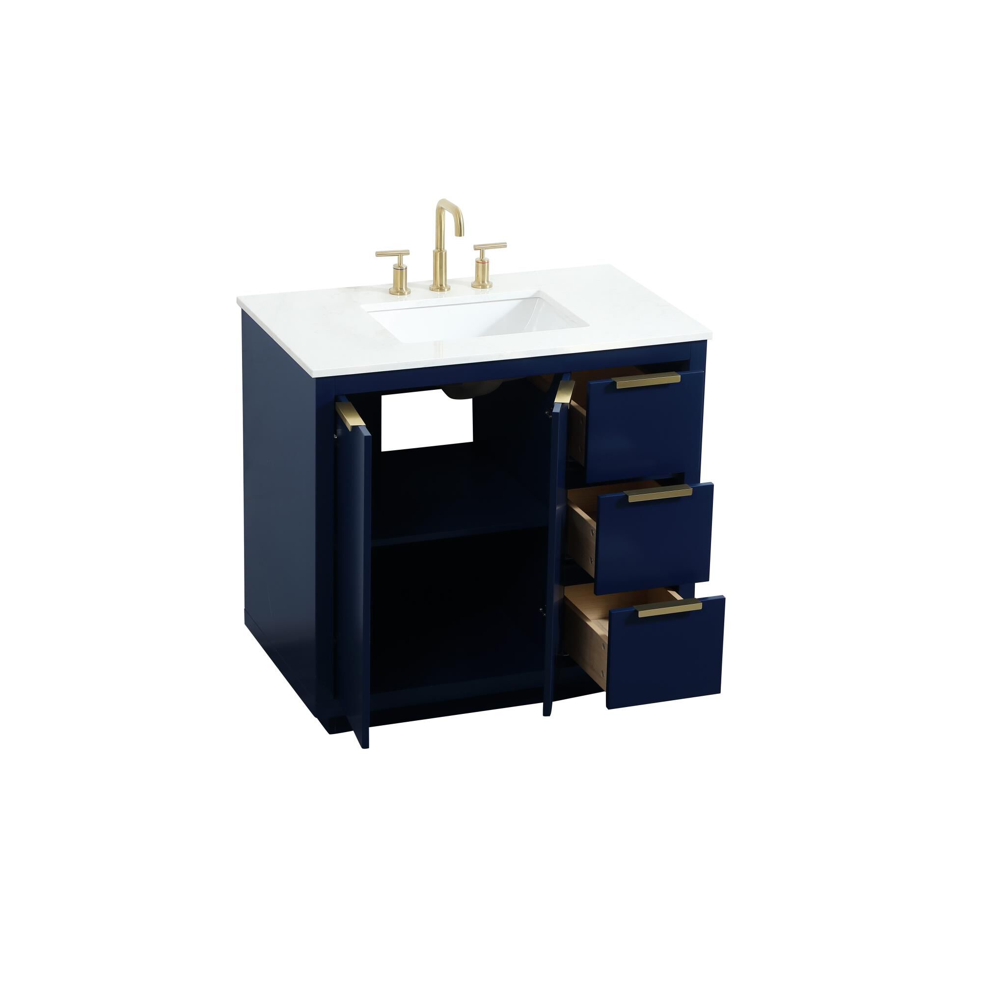 Blake 36 Inch Bath Vanity by Elegant Decor
