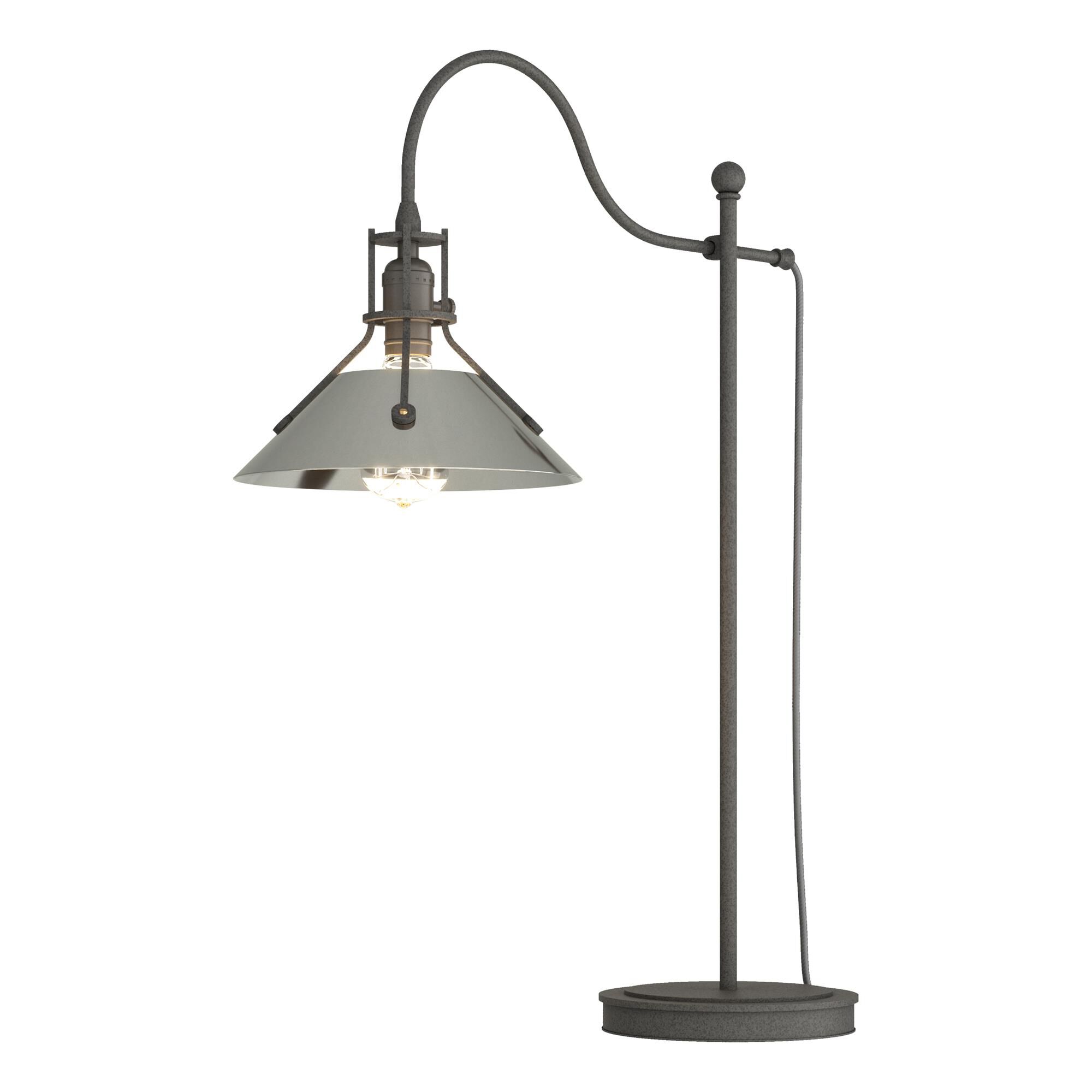 Shown in Natural Iron finish and Sterling accent