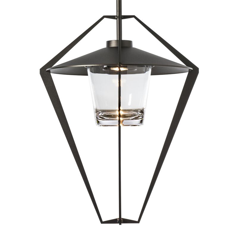 Stellar Medium Outdoor Hanging Lantern by Hubbardton Forge
