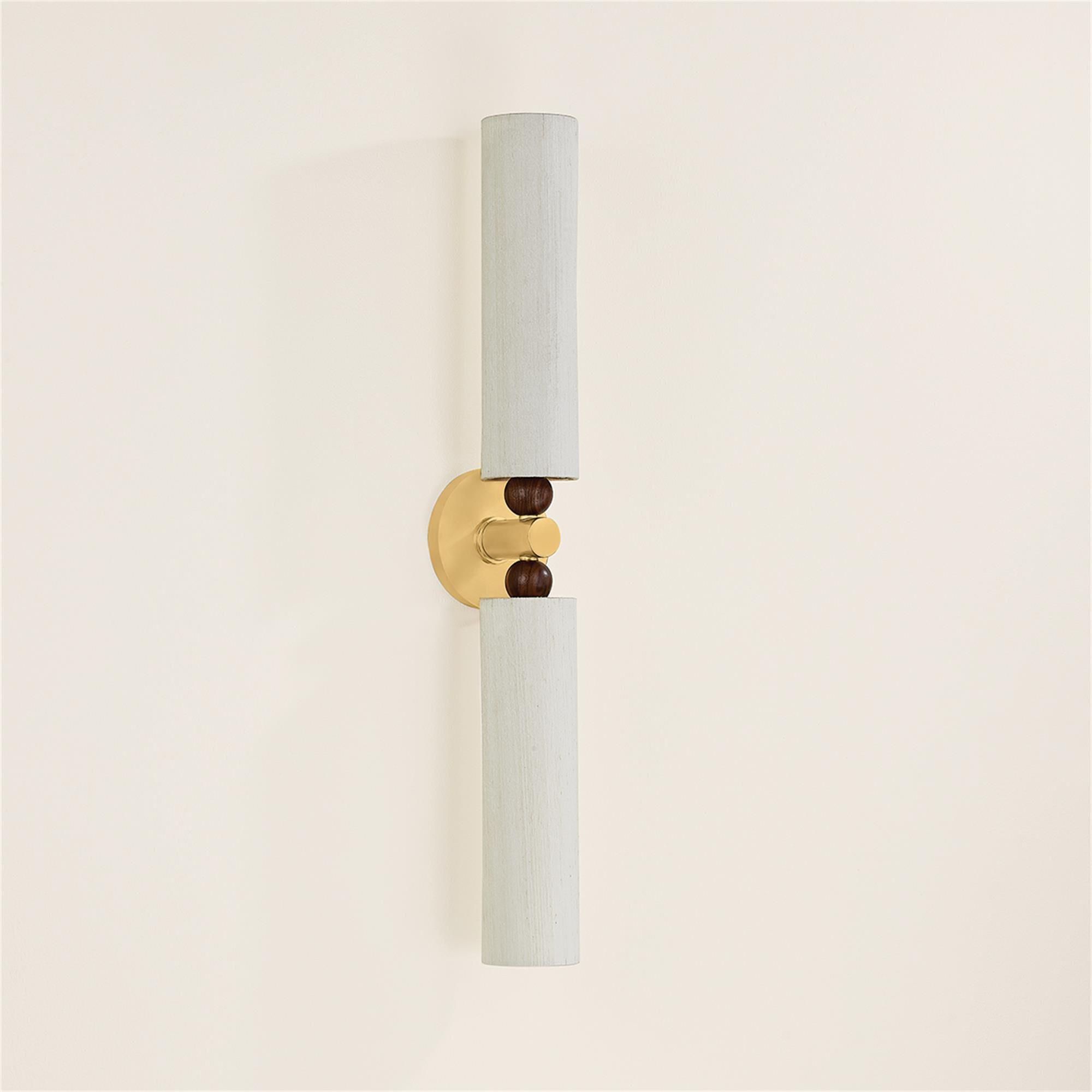 Mandy Cheng Reyn Large 2 Light Wall Sconce - Clearance,