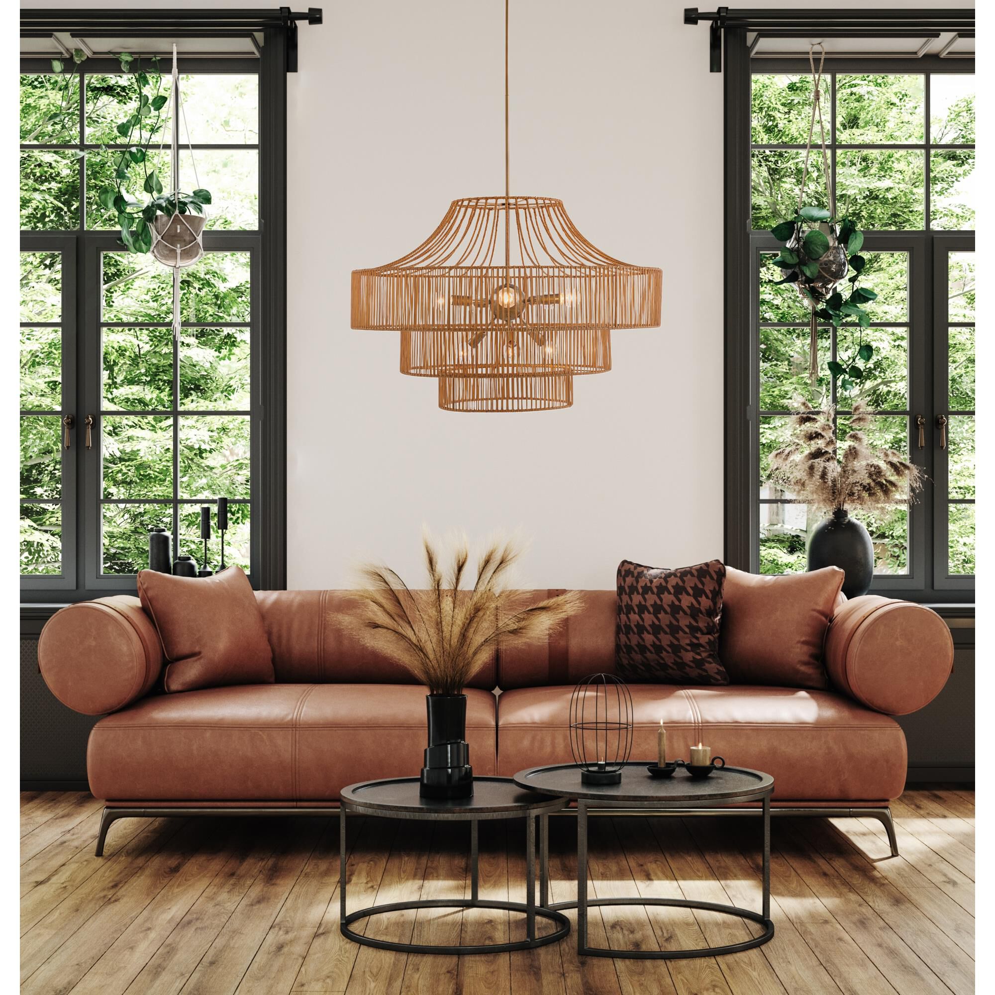 Medlock 32 Inch Chandelier by Savoy House