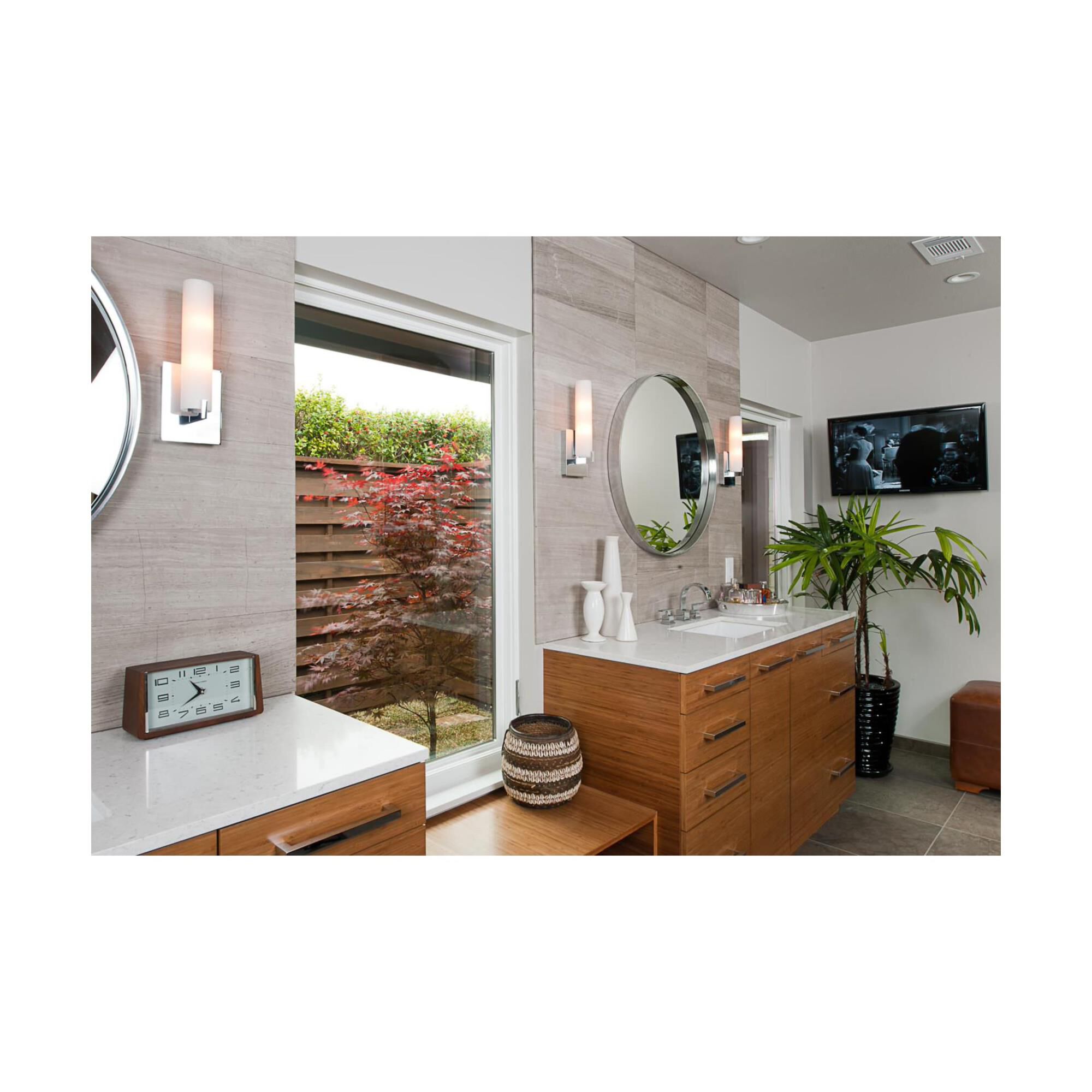 Tube Bath Vanity Light by Kovacs