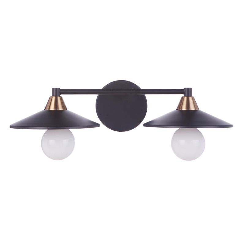 Isaac 19 Inch 2 Light Bath Vanity Light by Craftmade