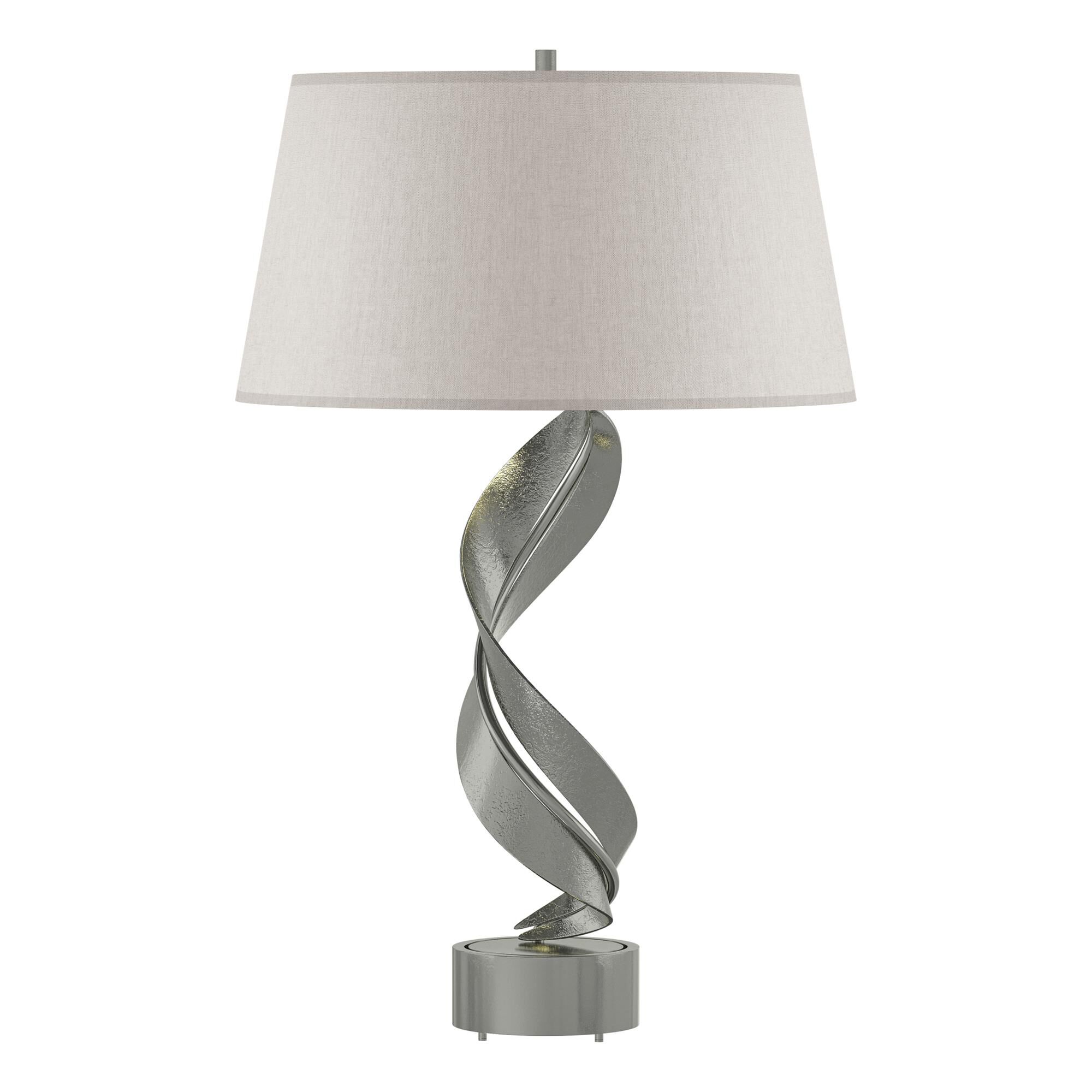 Shown in Sterling finish and Flax shade