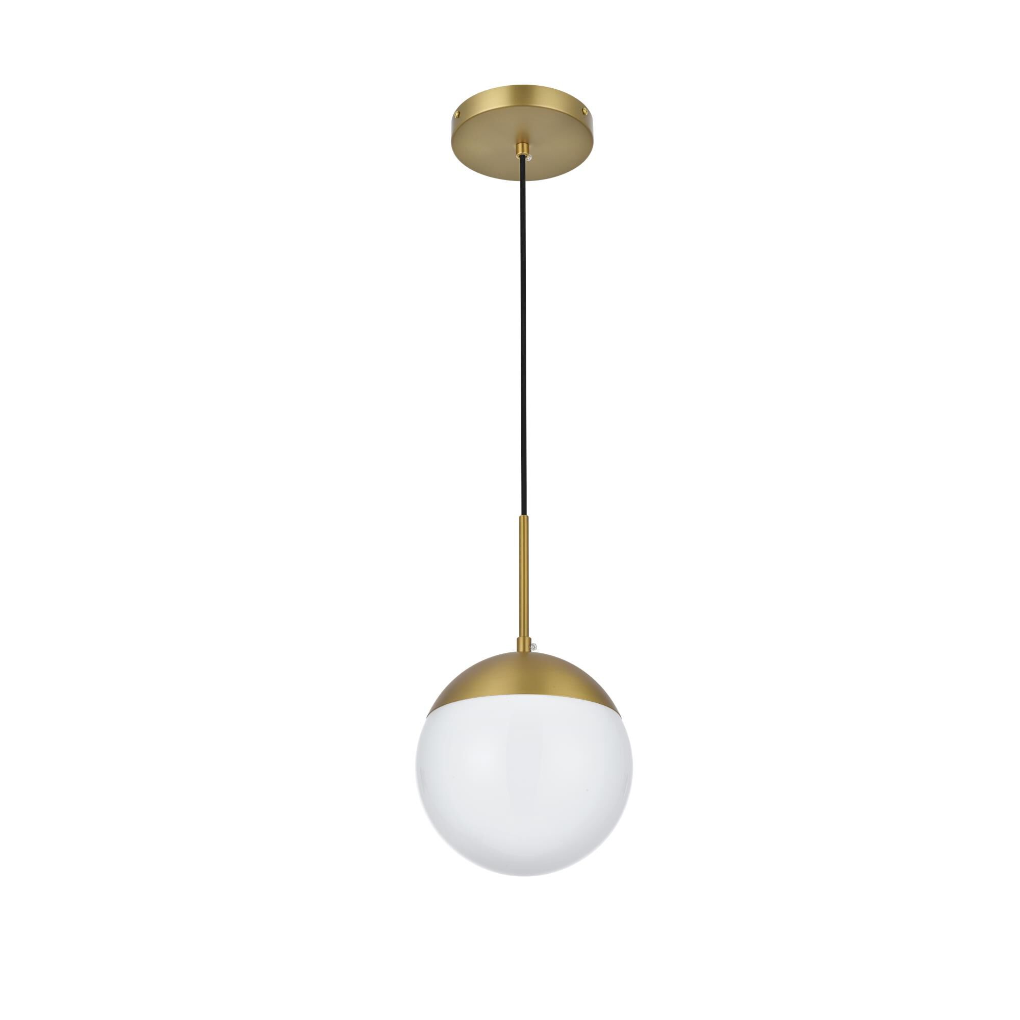 Eclipse 8 Inch Mini Pendant by Elegant Lighting