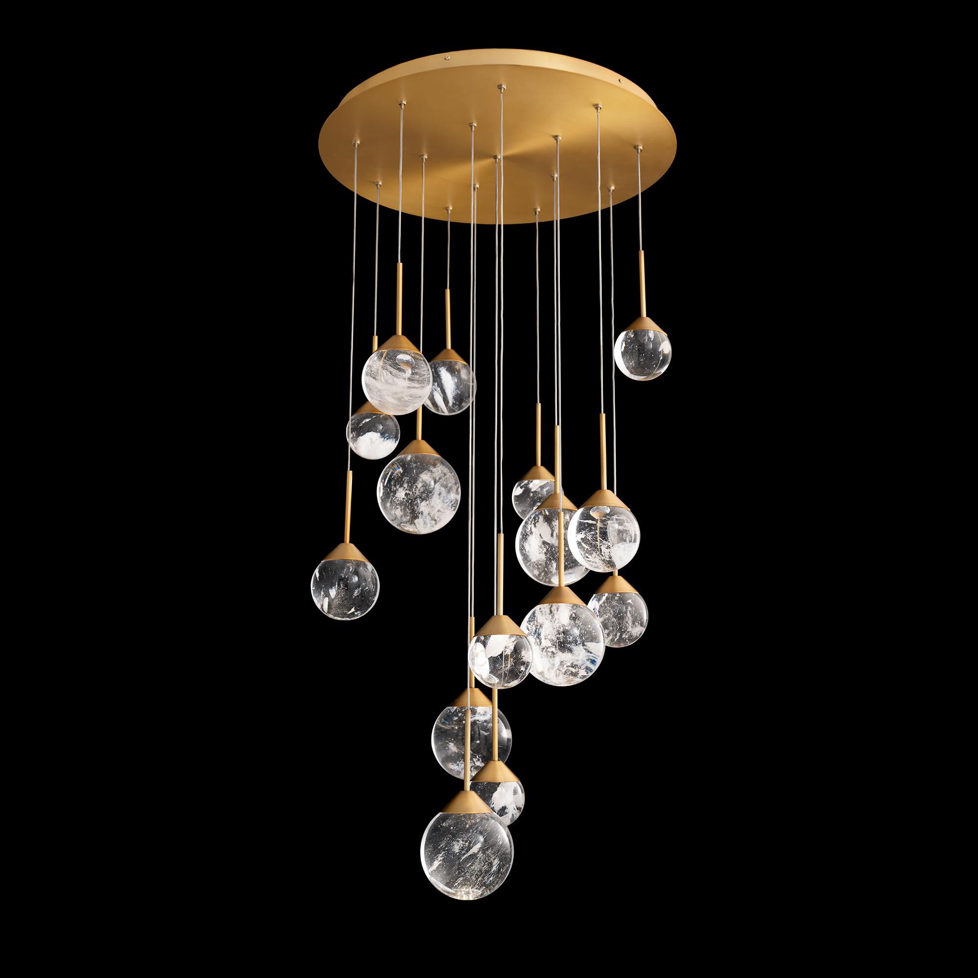 Quest Multi Light Pendant by Schonbek Beyond