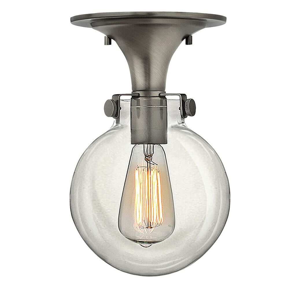 Congress 7 Inch 1 Light Semi Flush Mount by Hinkley Lighting