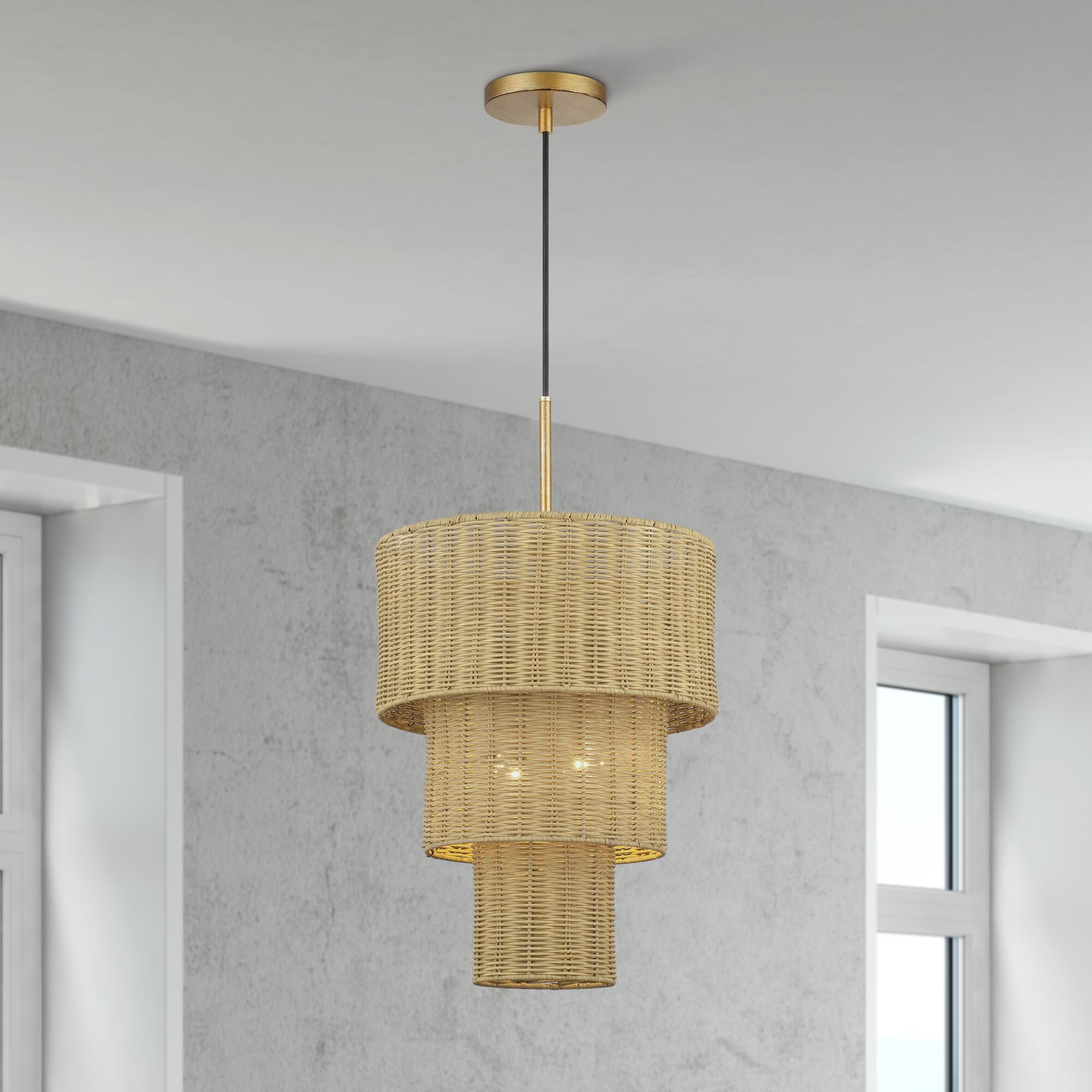 Weavington 14 Inch Large Pendant by Livex Lighting